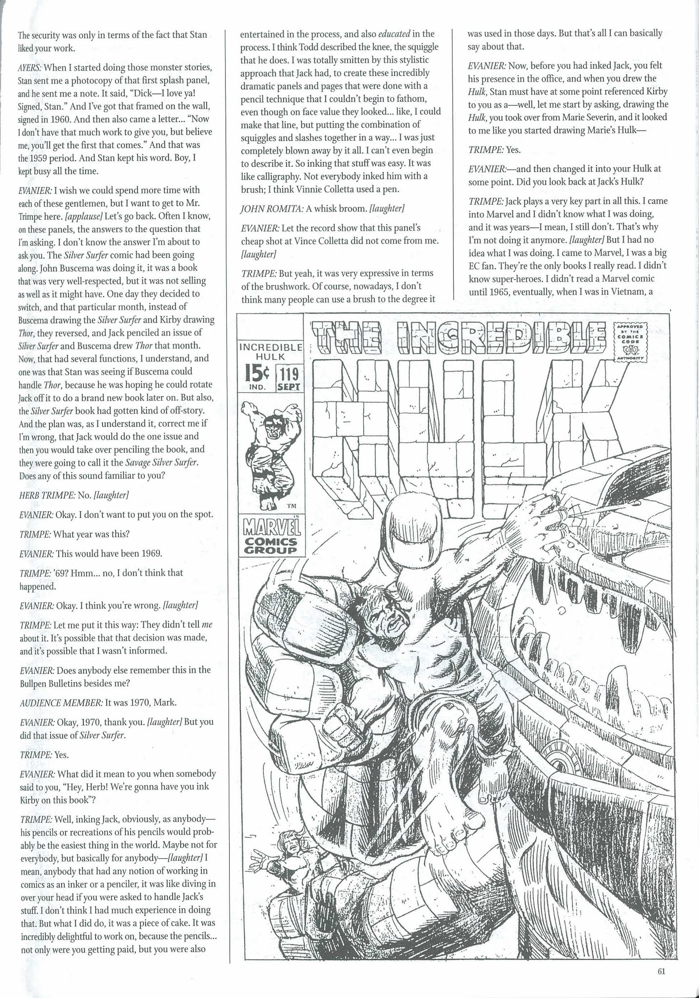 Read online The Jack Kirby Collector comic -  Issue #39 - 63