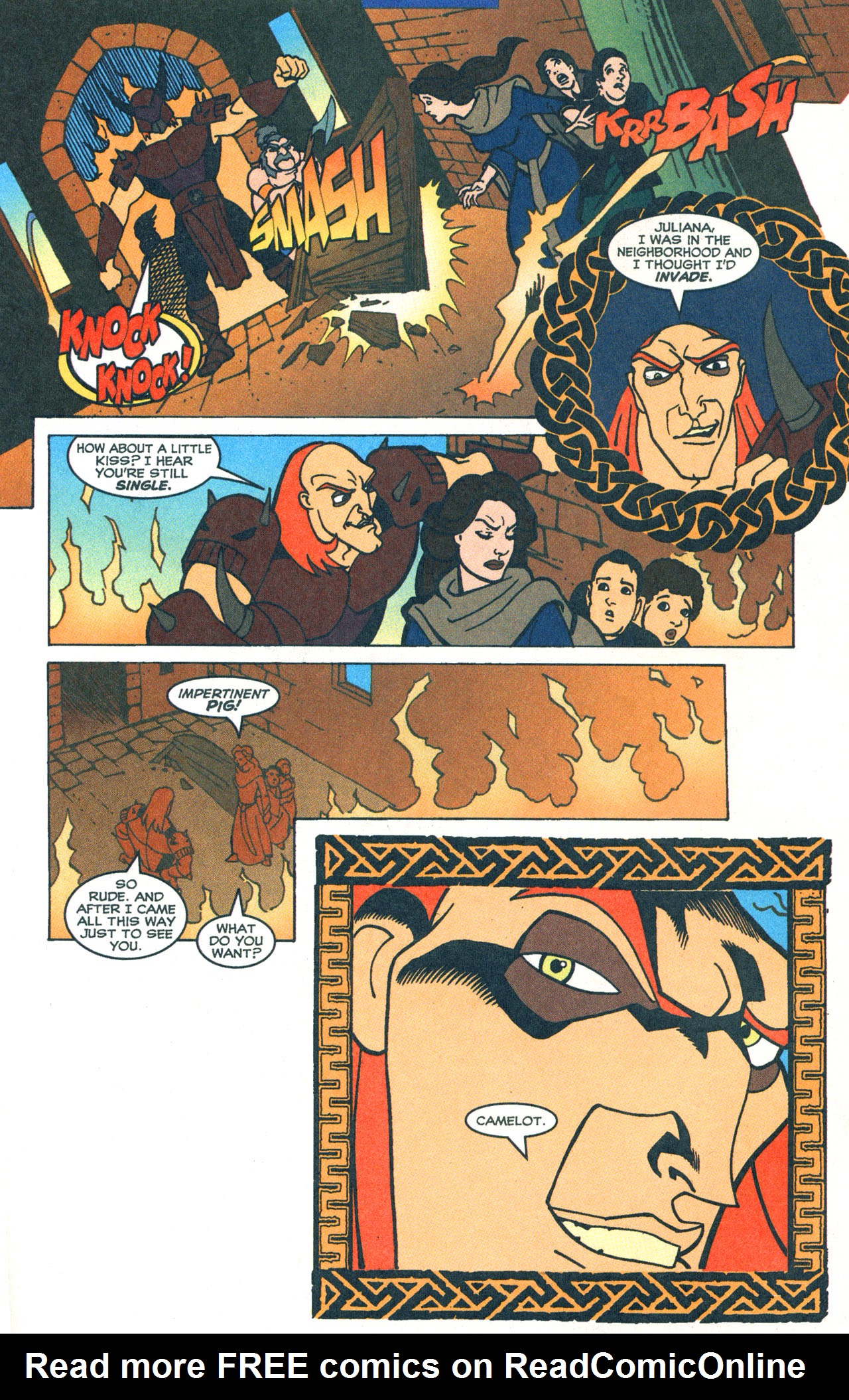 Read online Quest For Camelot comic -  Issue # Full - 12