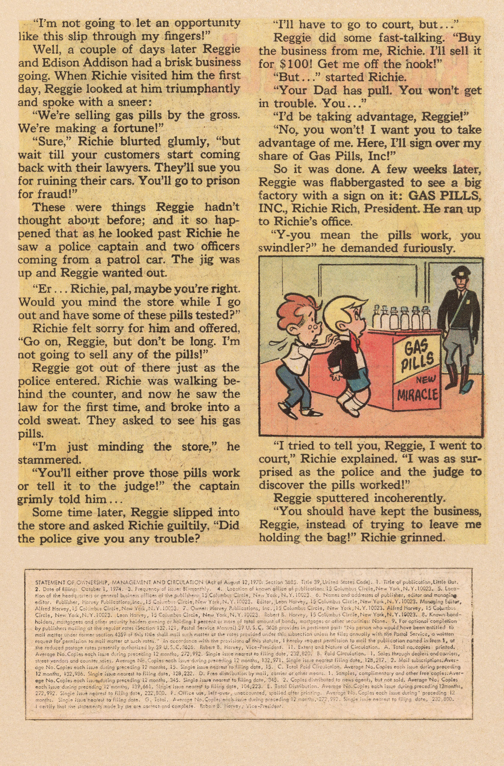 Read online Little Dot (1953) comic -  Issue #159 - 27