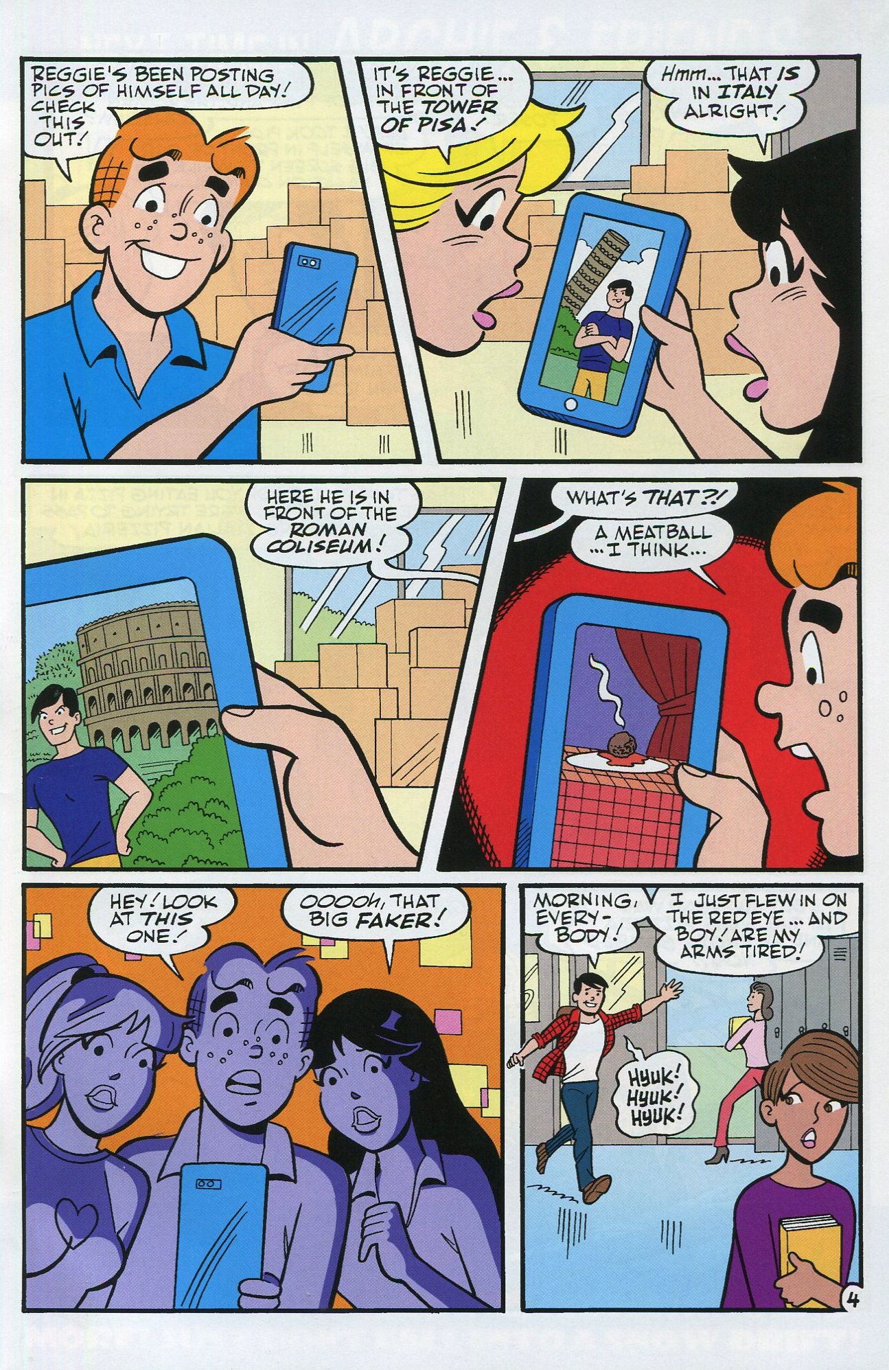 Read online Archie & Friends Travel comic -  Issue # Full - 21