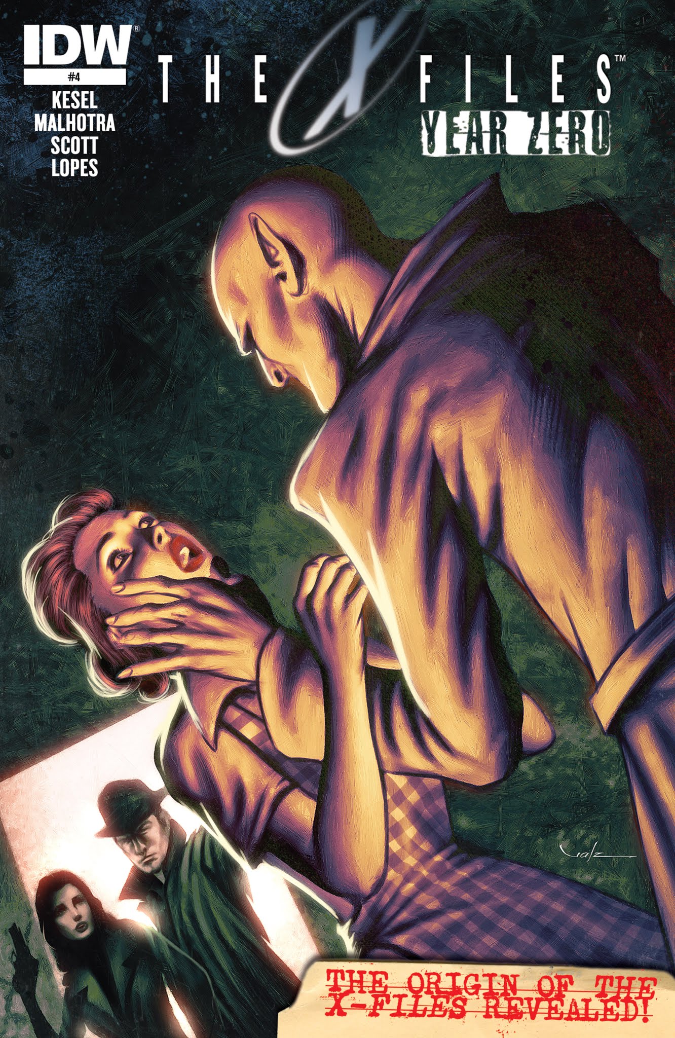 Read online The X-Files: Year Zero comic -  Issue #4 - 1