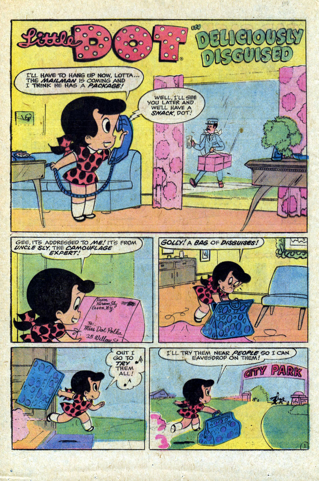 Read online Little Dot (1953) comic -  Issue #161 - 12