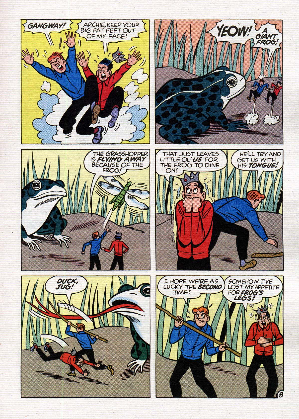 Read online Jughead's Double Digest Magazine comic -  Issue #107 - 110