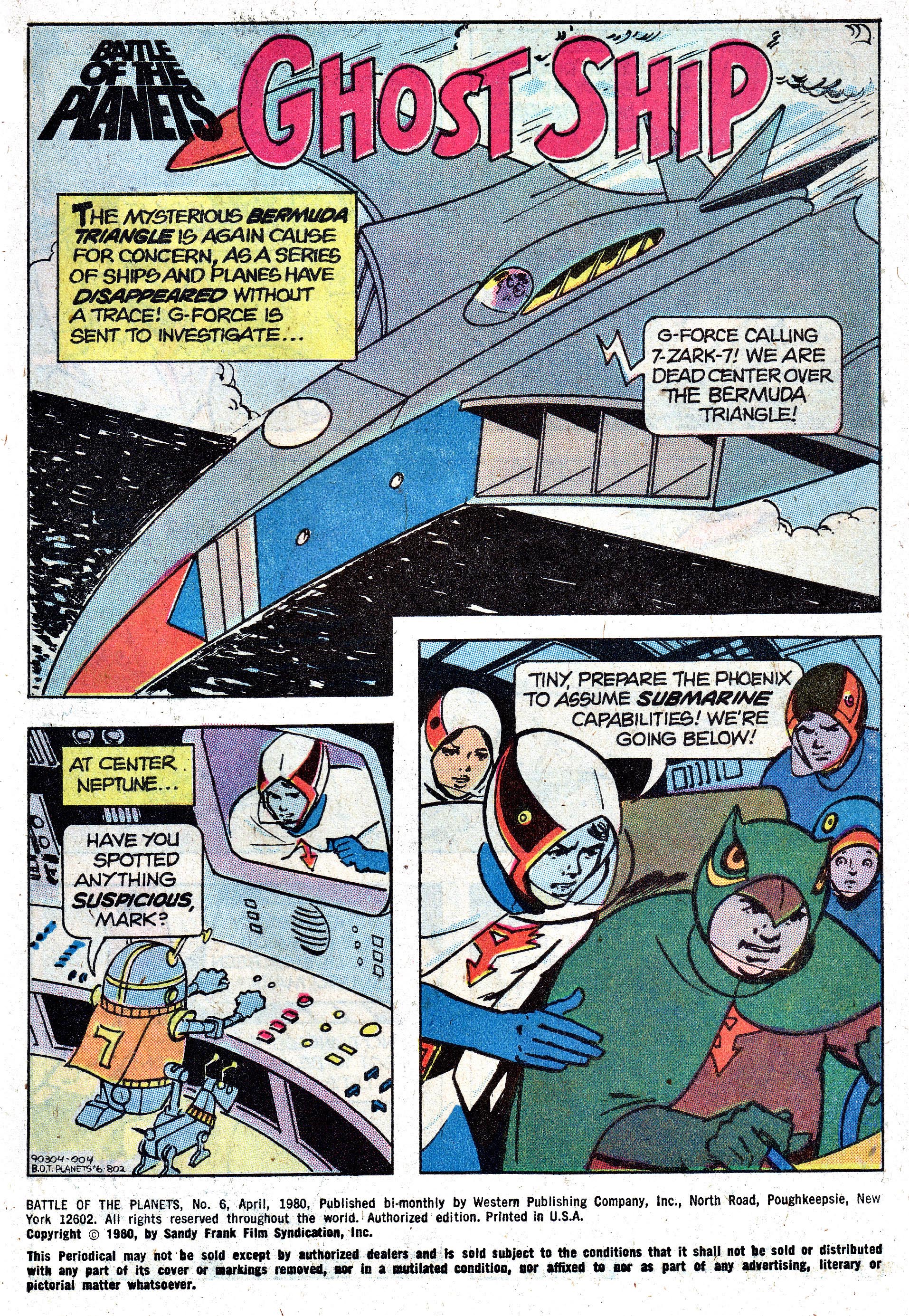 Read online Battle of the Planets (1979) comic -  Issue #6 - 2