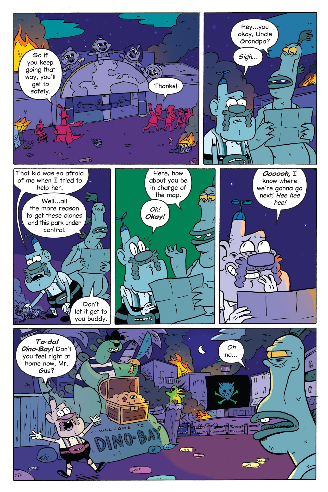 Read online Uncle Grandpa in Uncle Grandpaland comic -  Issue # TPB - 92