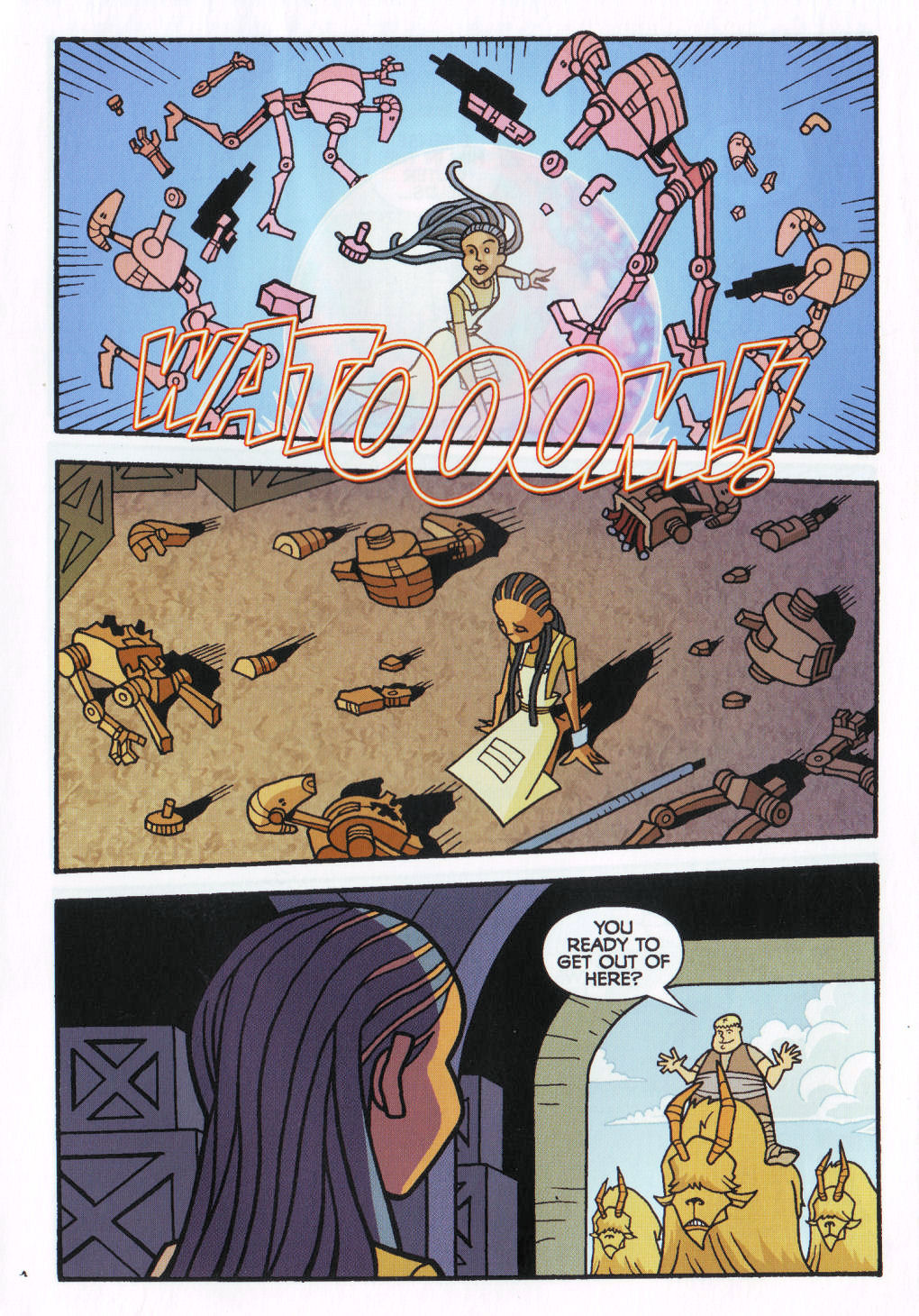 Read online Star Wars: Clone Wars Adventures comic -  Issue # TPB 10 - 19