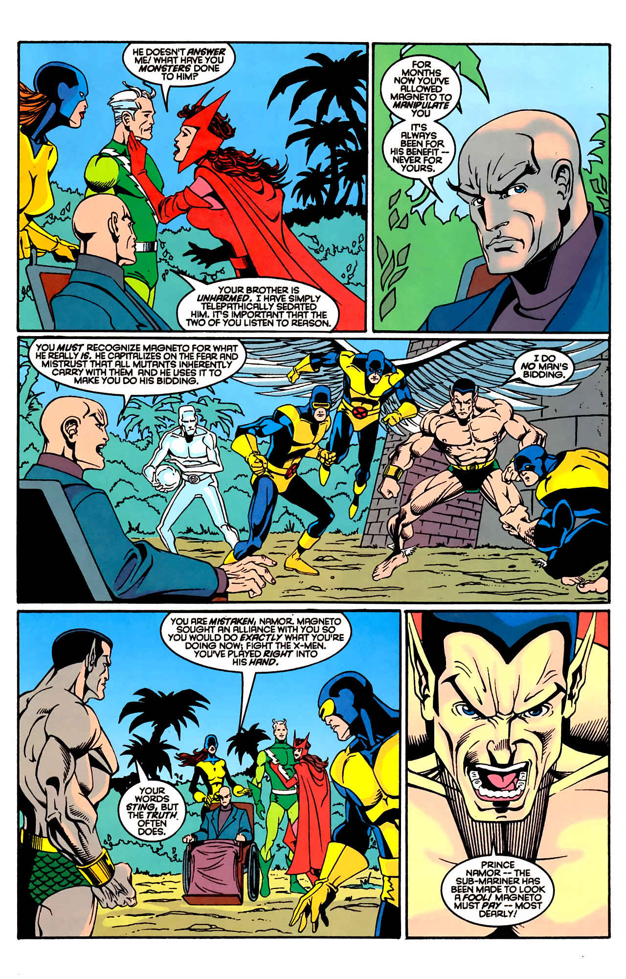 Read online Professor Xavier and the X-Men comic -  Issue #7 - 18