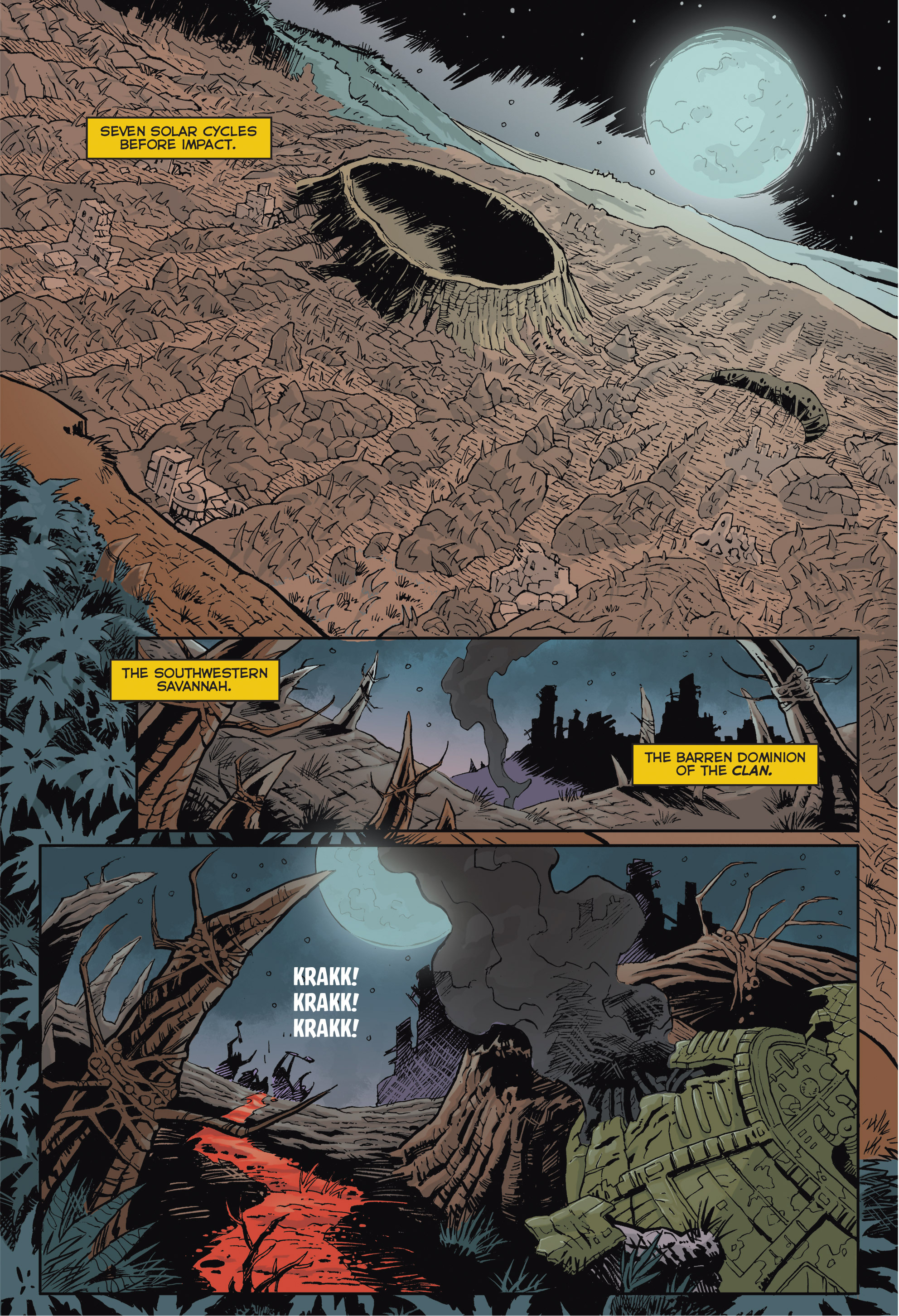 Read online Future Primitive comic -  Issue #1 - 6