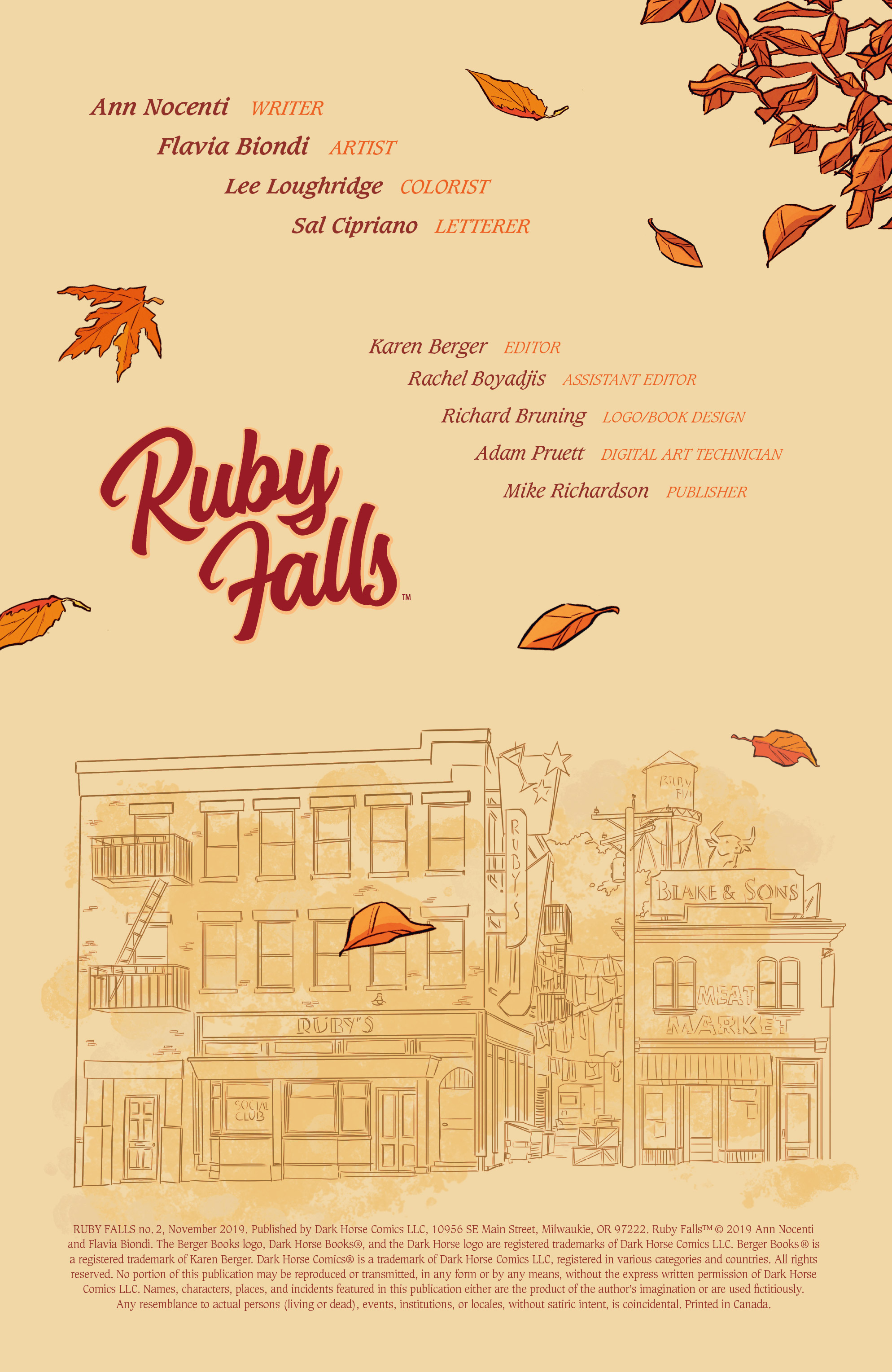 Read online Ruby Falls comic -  Issue #2 - 2