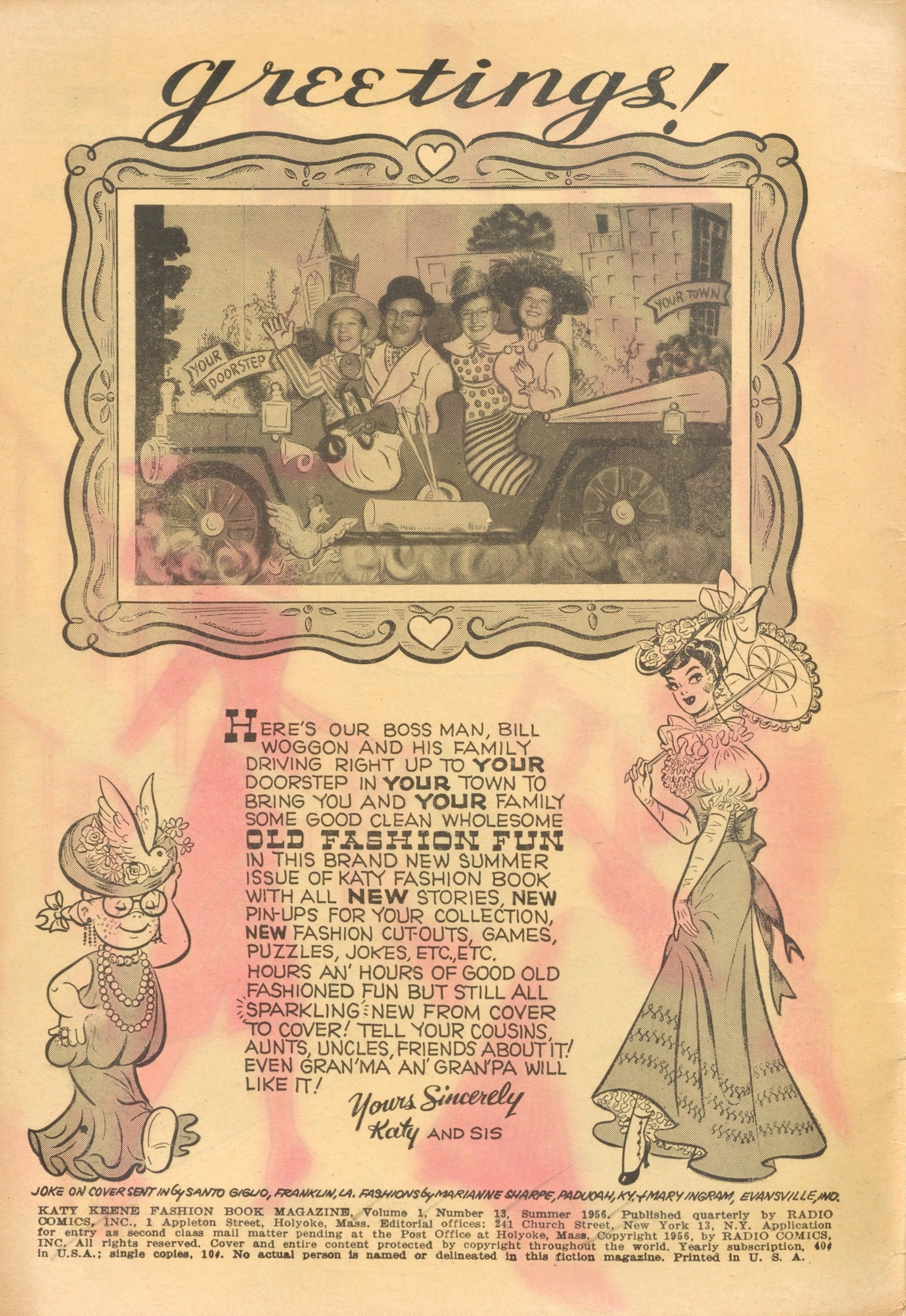 Read online Katy Keene Fashion Book comic -  Issue #13 - 2