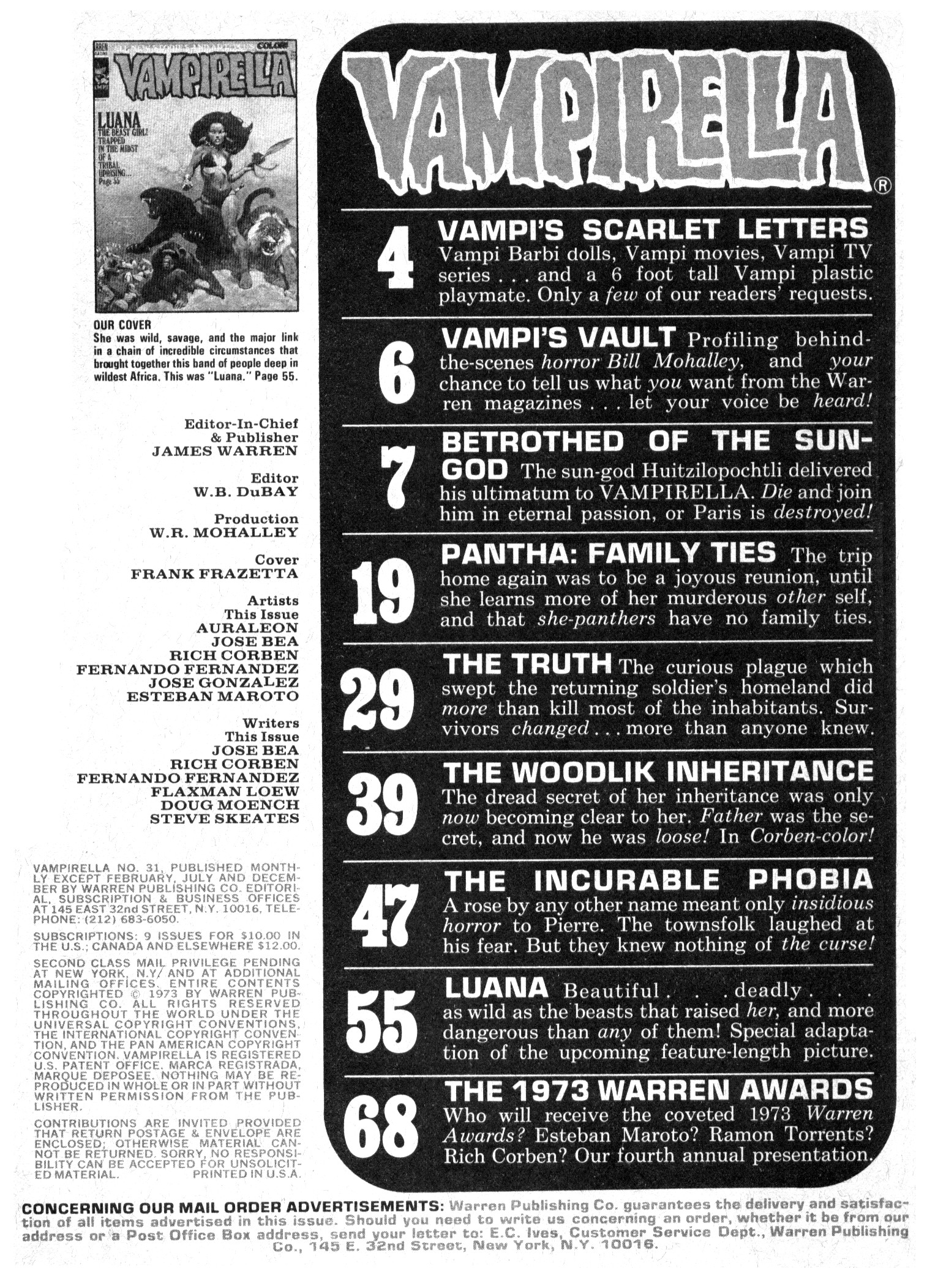 Read online Vampirella (1969) comic -  Issue #31 - 3