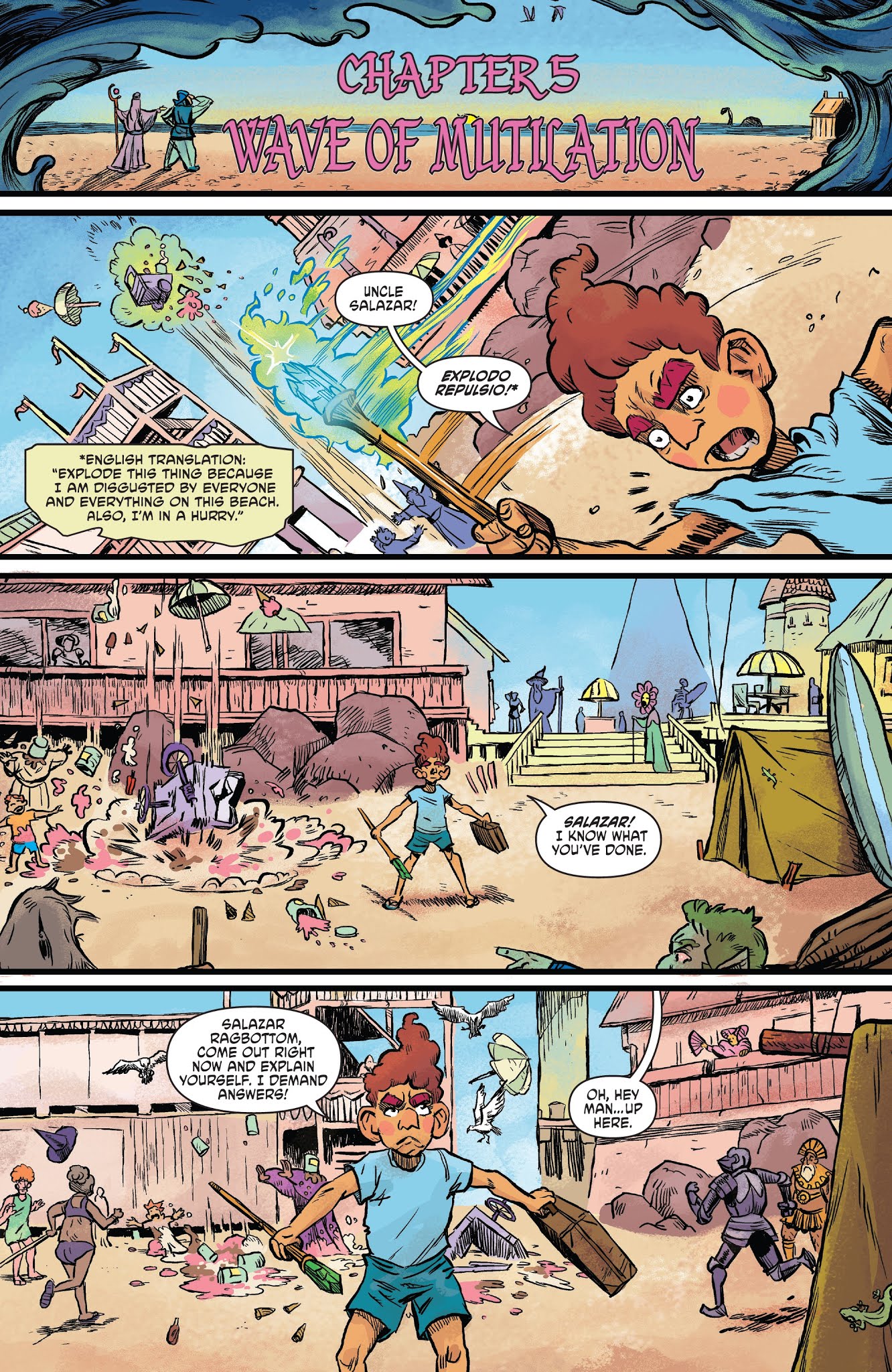 Read online Wizard Beach comic -  Issue #2 - 6