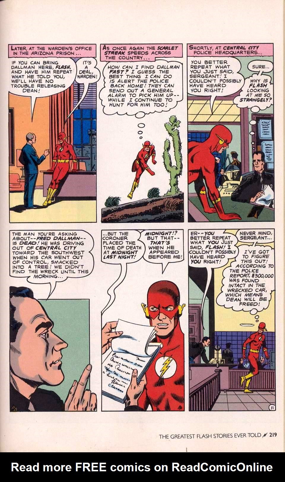Read online The Greatest Flash Stories Ever Told comic -  Issue # TPB - 220