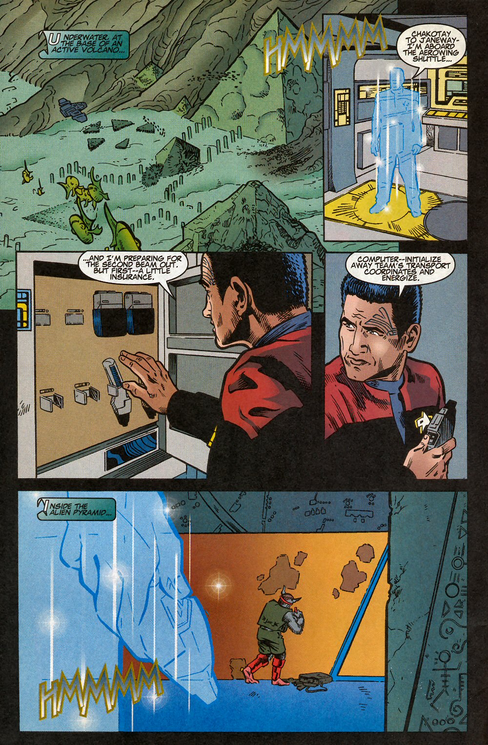 Read online Star Trek: Voyager--Splashdown comic -  Issue #4 - 10