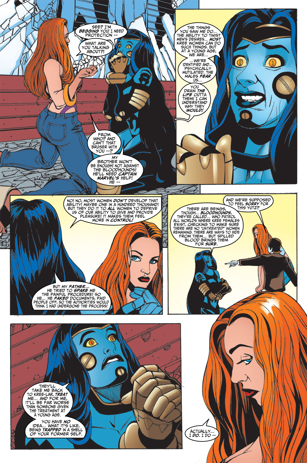 Captain Marvel (1999) Issue #13 #14 - English 17