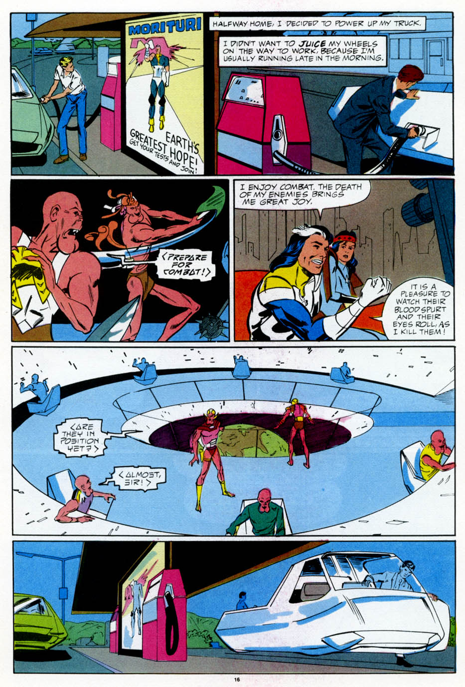 Read online Strikeforce: Morituri comic -  Issue #22 - 17