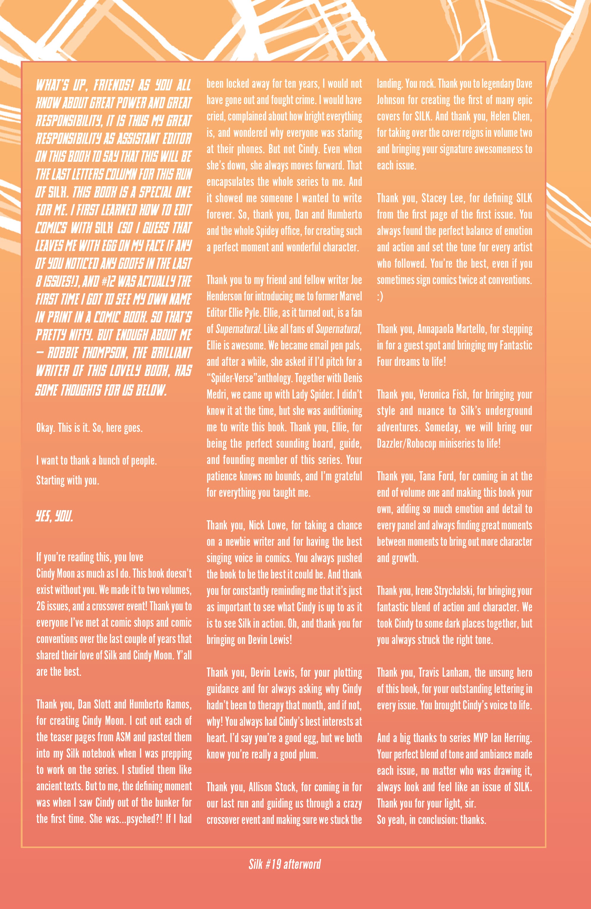 Read online Silk: Out of the Spider-Verse comic -  Issue # TPB 3 (Part 2) - 127