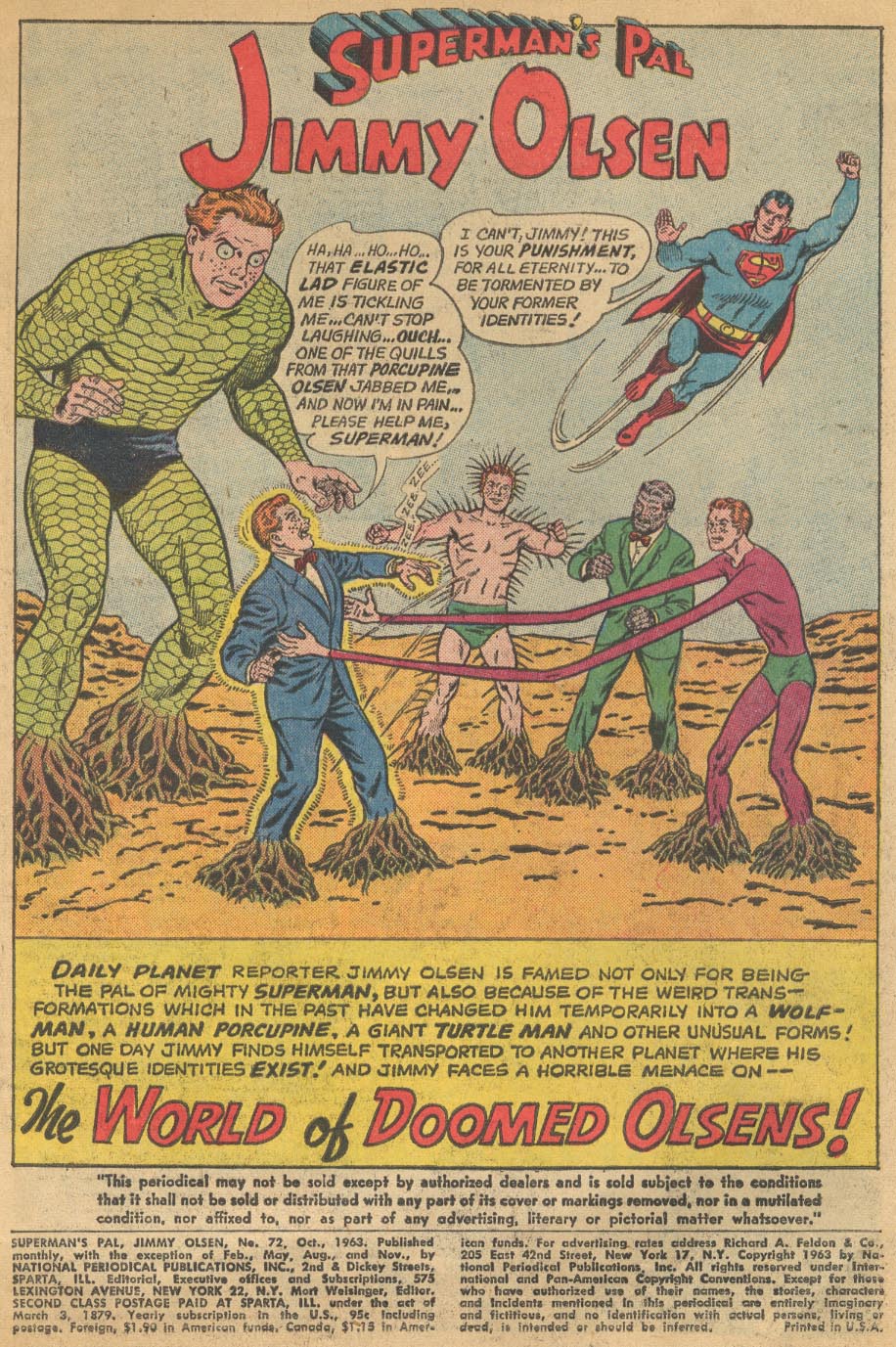 Read online Superman's Pal Jimmy Olsen comic -  Issue #72 - 3