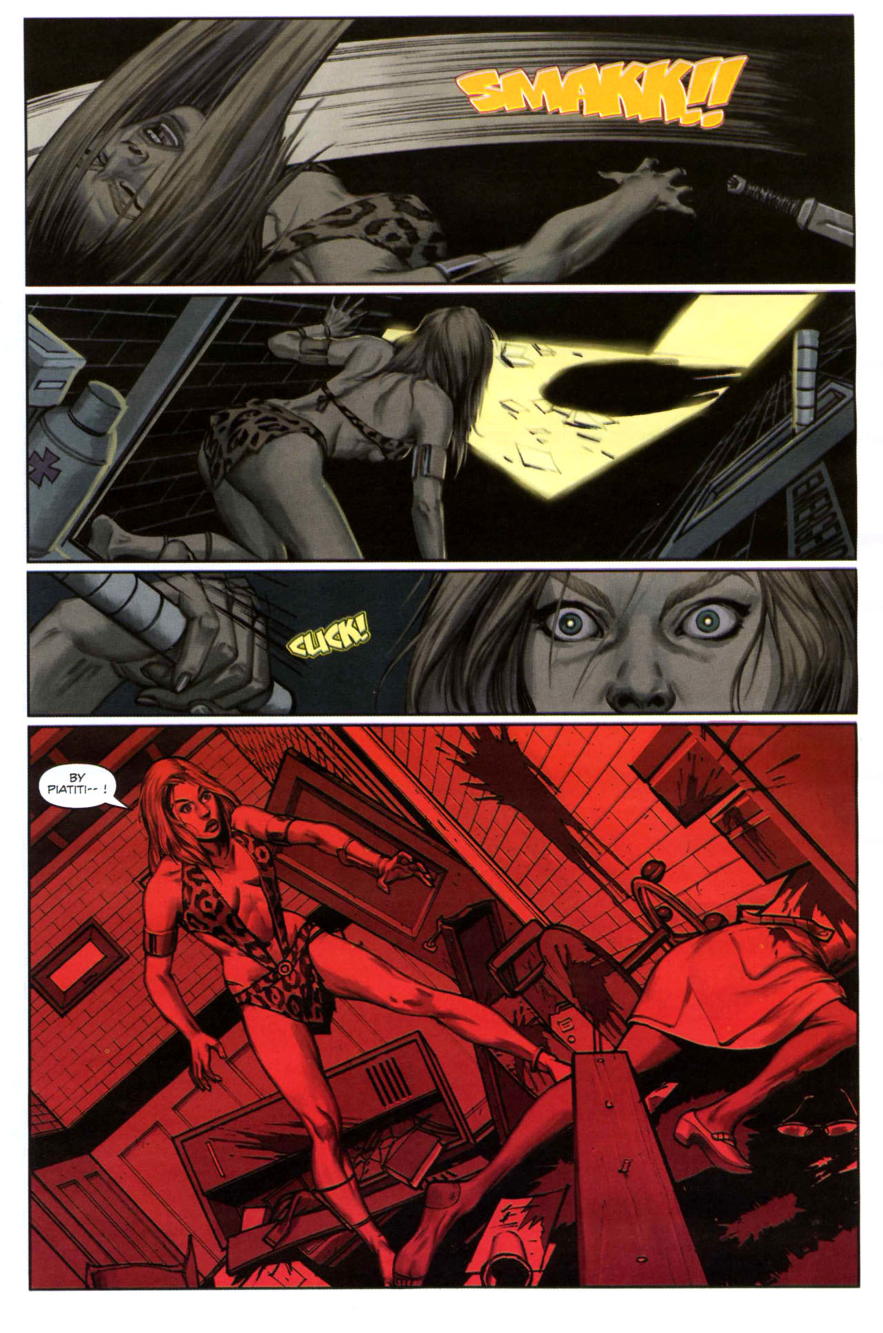 Read online Sheena - Trail of the Mapinguari comic -  Issue # Full - 15