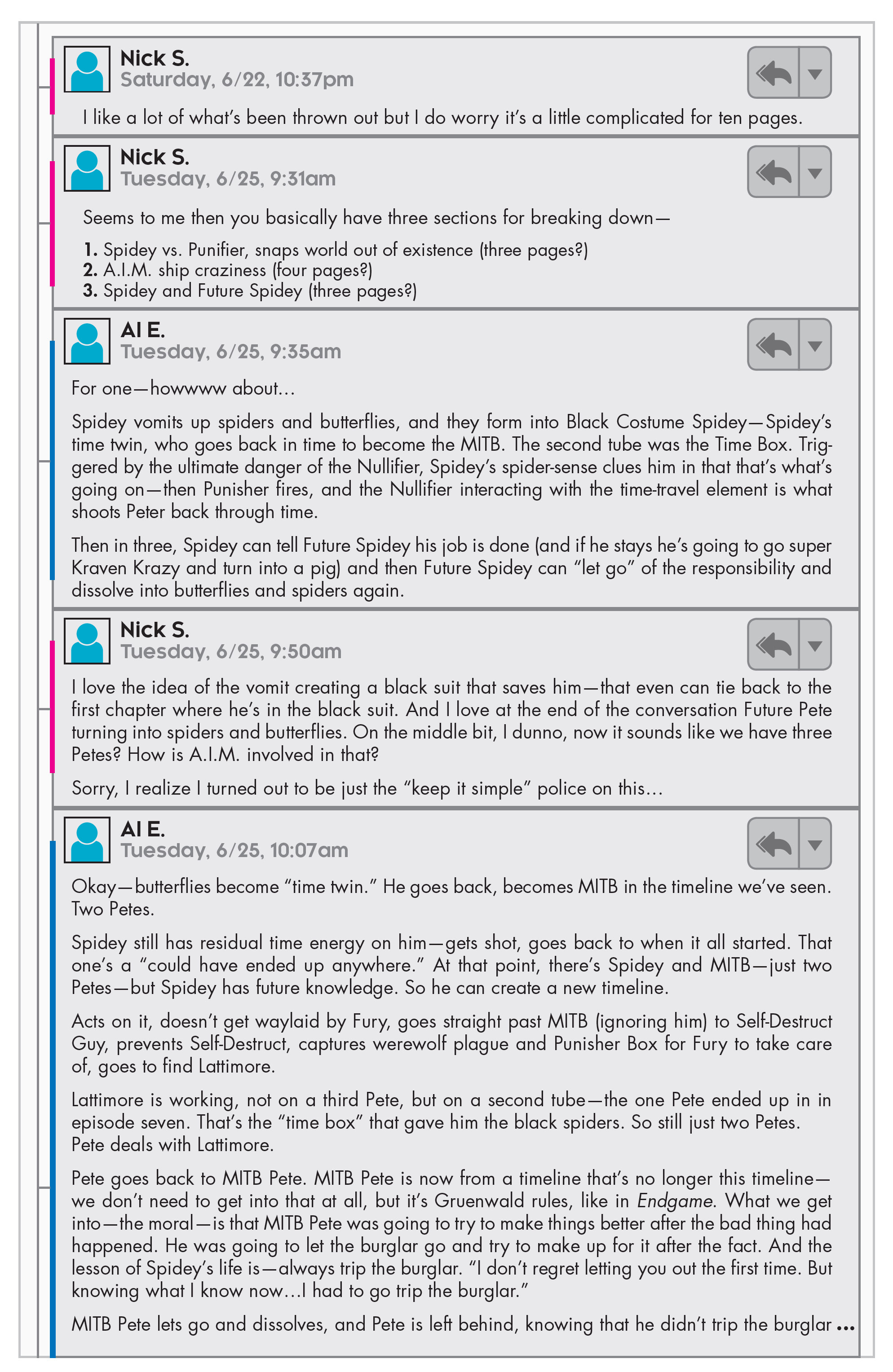 Read online Amazing Spider-Man: Full Circle comic -  Issue # Full - 86