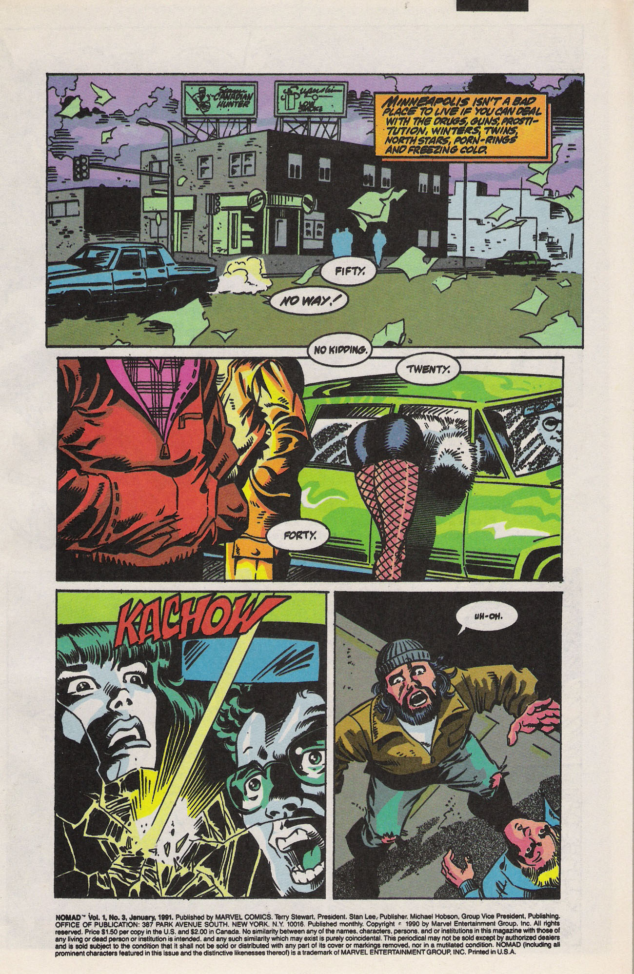 Read online Nomad (1990) comic -  Issue #3 - 3