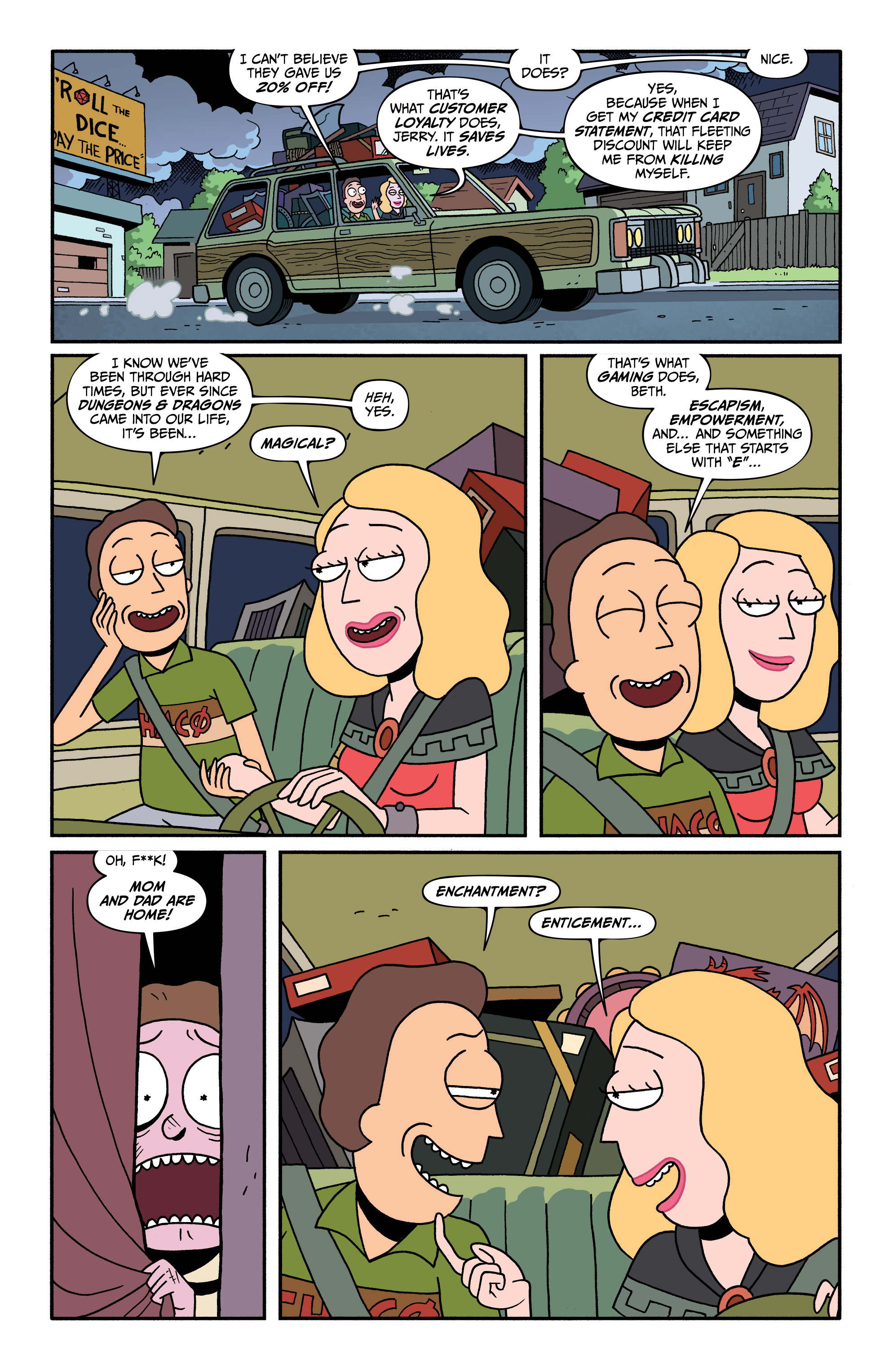 Read online Rick and Morty vs. Dungeons & Dragons II: Painscape comic -  Issue #2 - 23