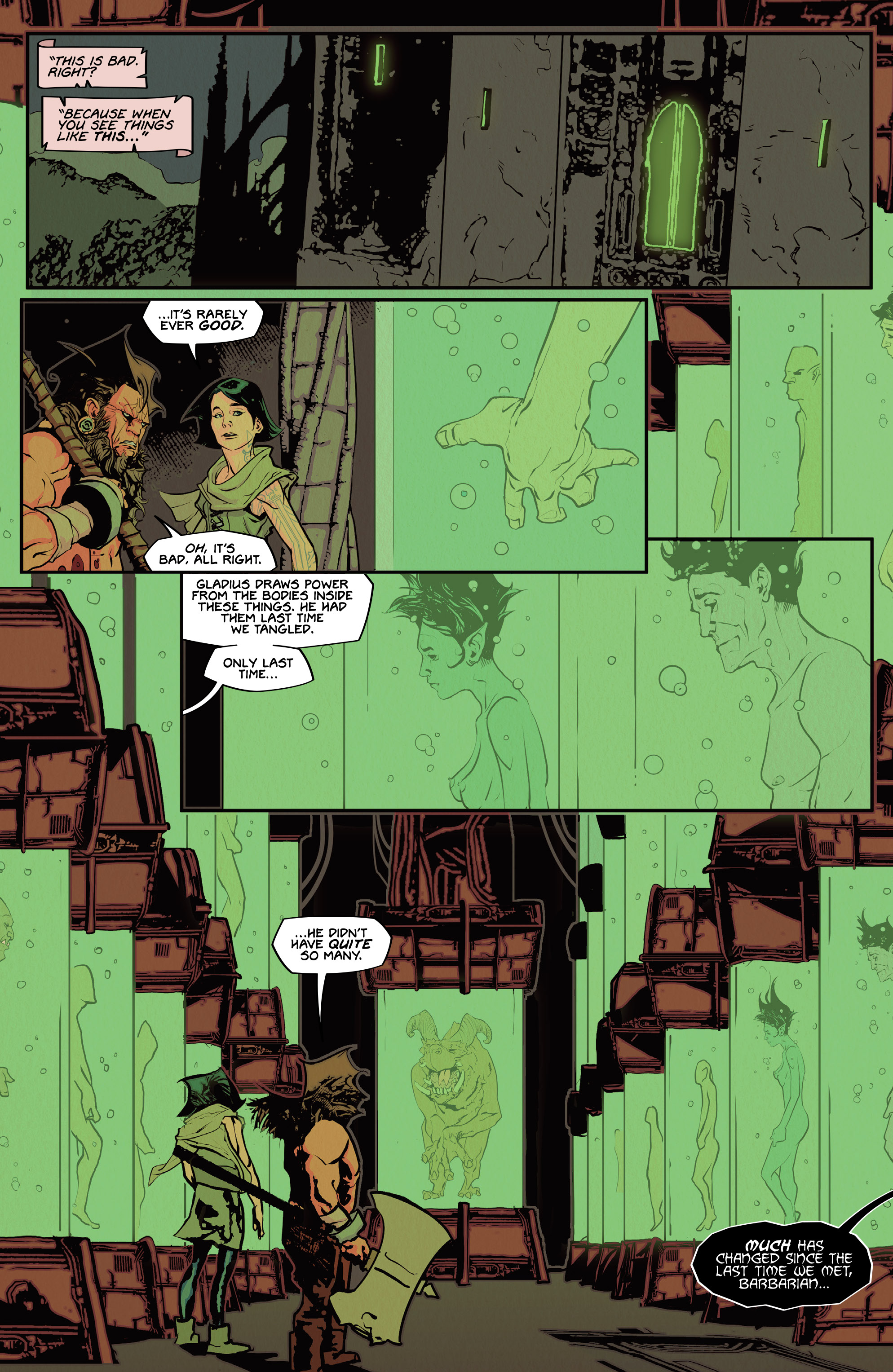 Read online Barbaric: Axe to Grind comic -  Issue #3 - 15