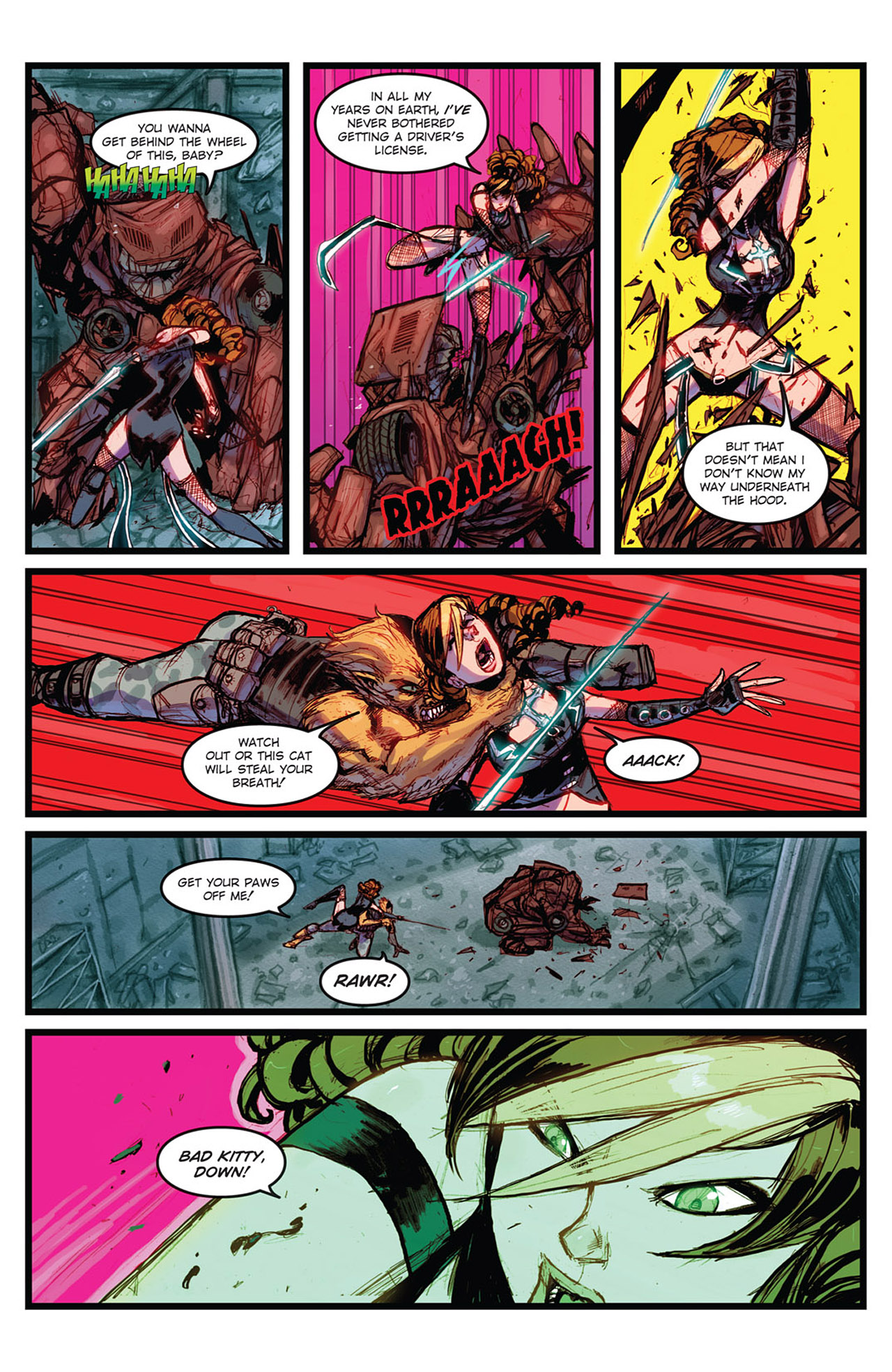 Read online Avengelyne (2011) comic -  Issue #7 - 20