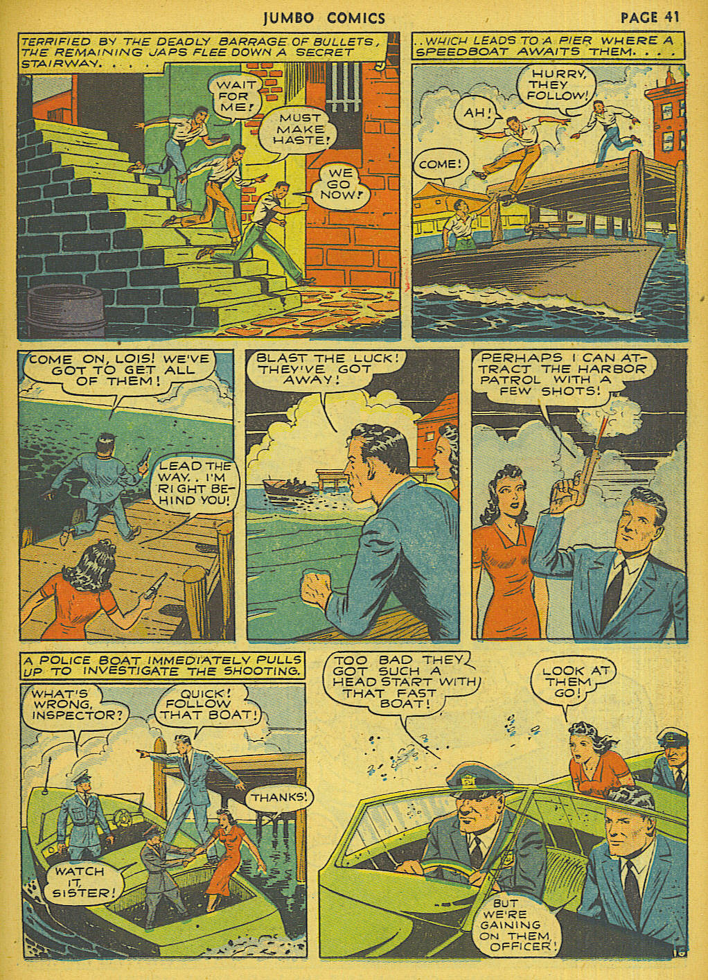 Read online Jumbo Comics comic -  Issue #38 - 43