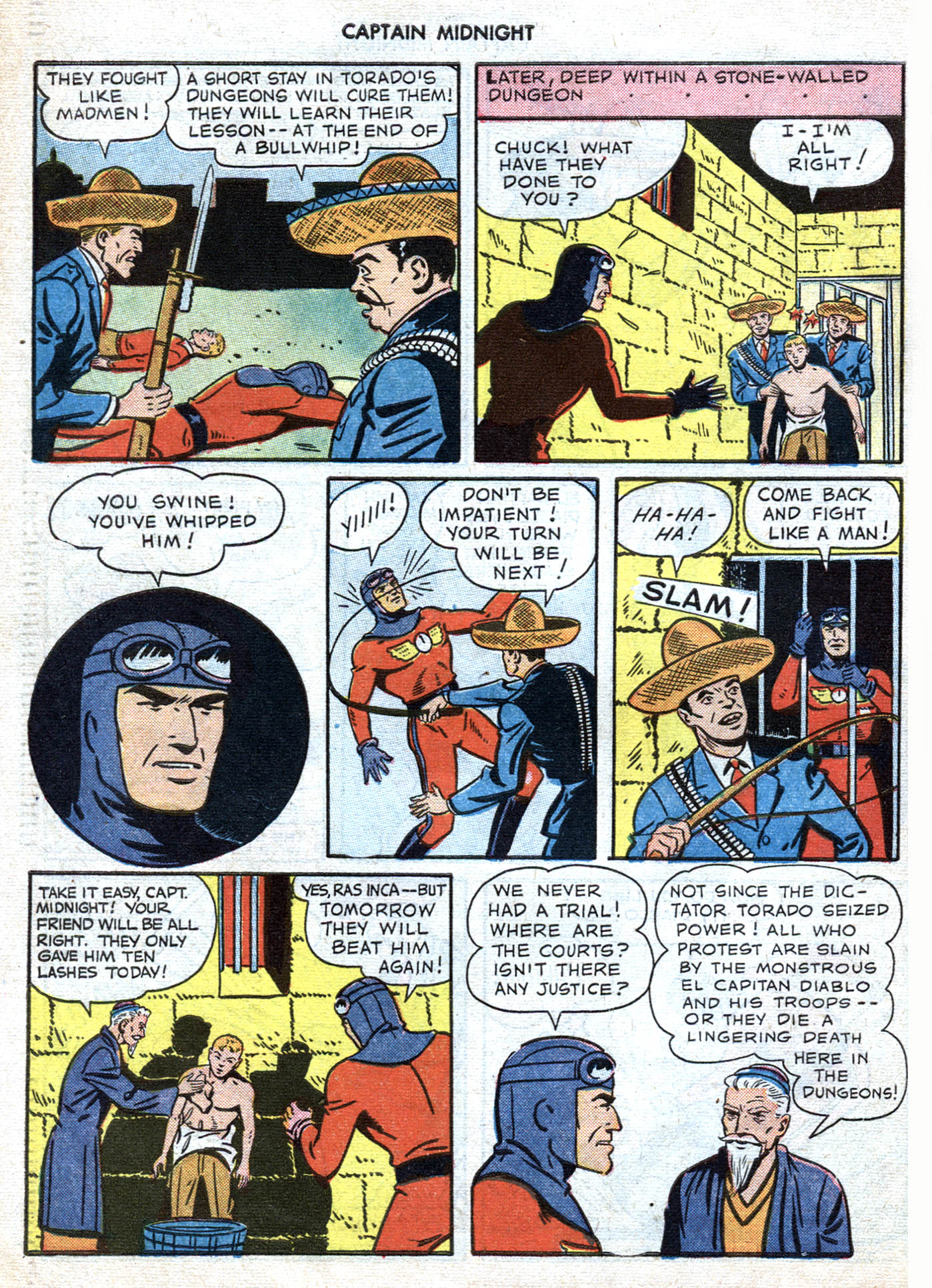 Read online Captain Midnight (1942) comic -  Issue #54 - 42