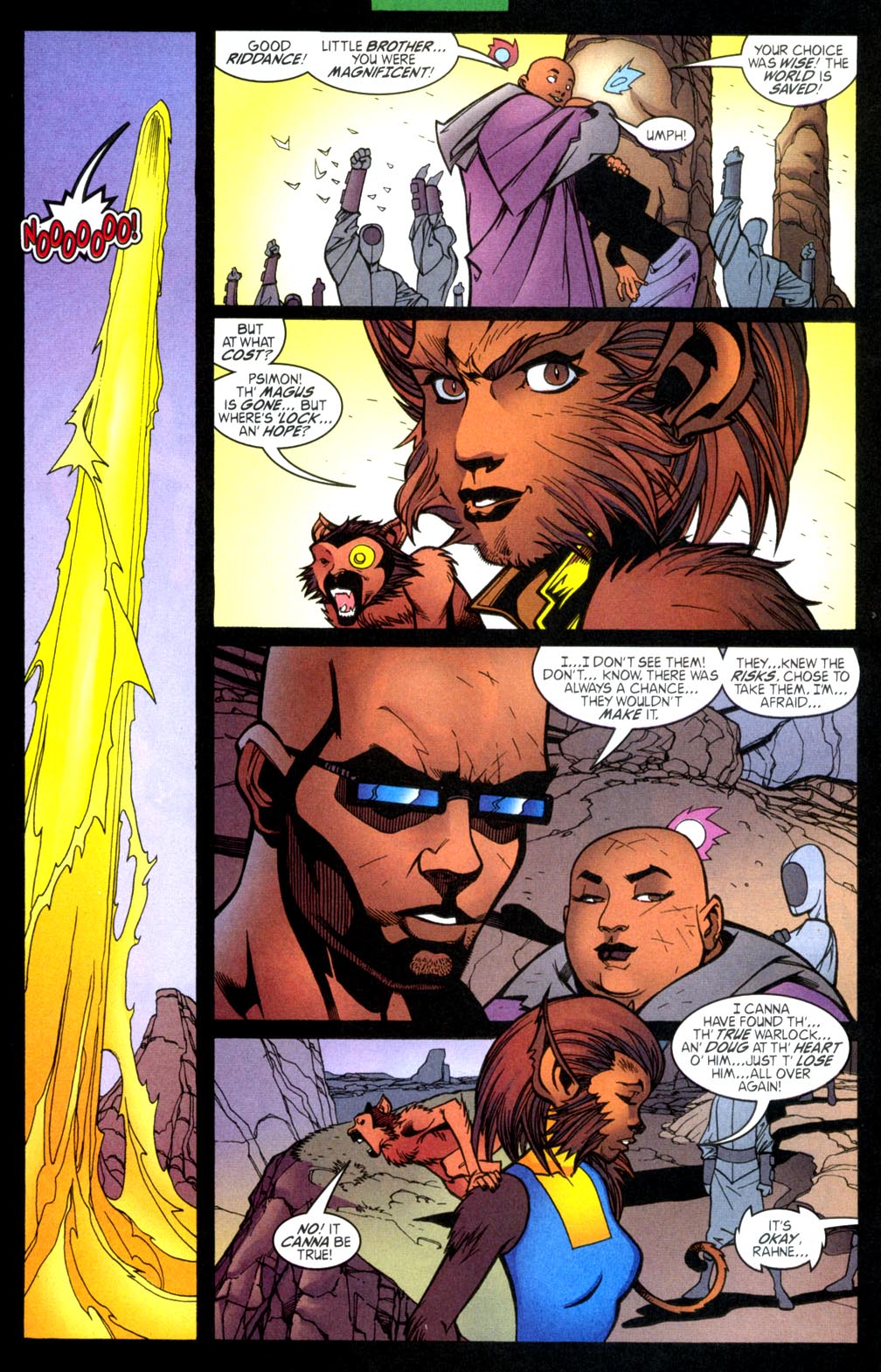 Read online Warlock (1999) comic -  Issue #9 - 20