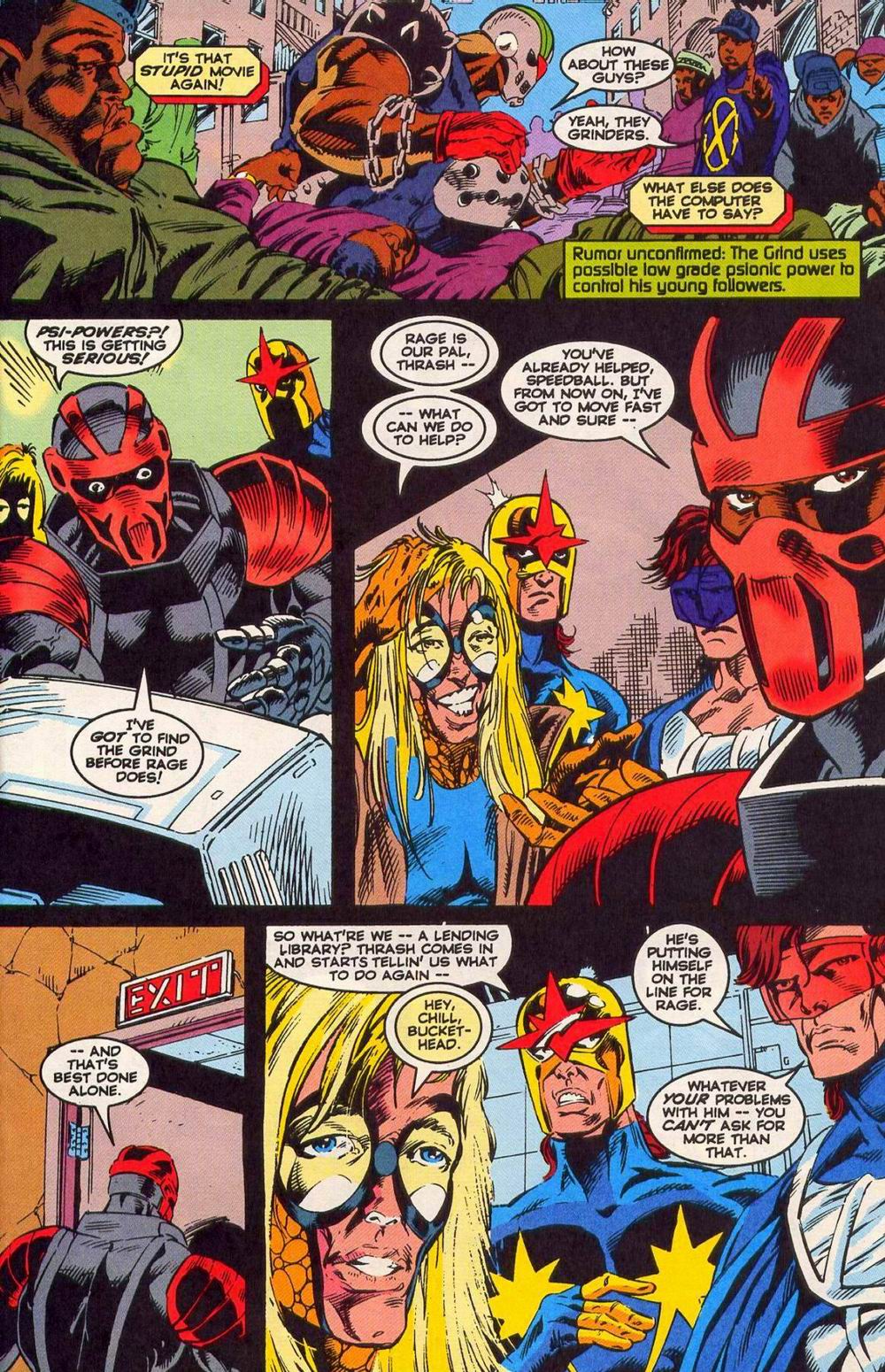 Read online Night Thrasher comic -  Issue #20 - 13