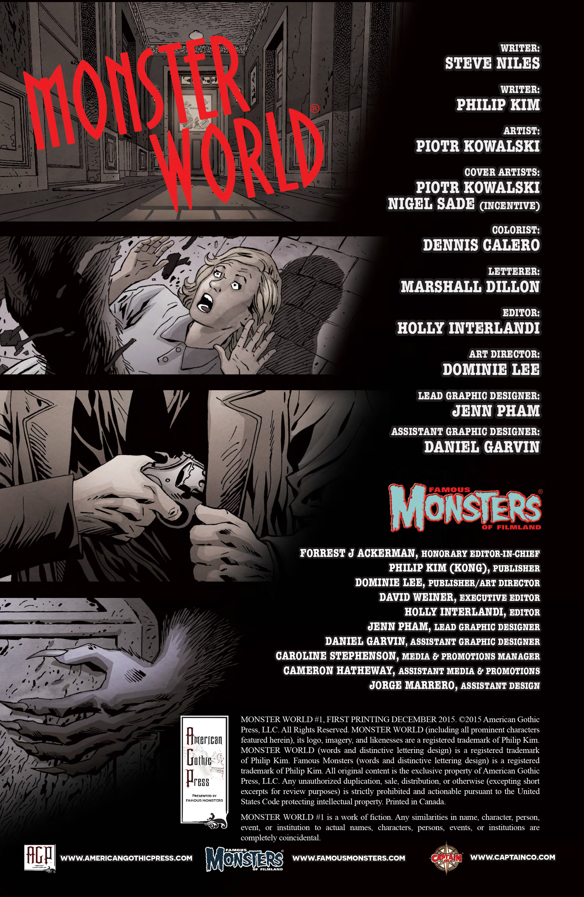 Read online Monster World comic -  Issue #1 - 2