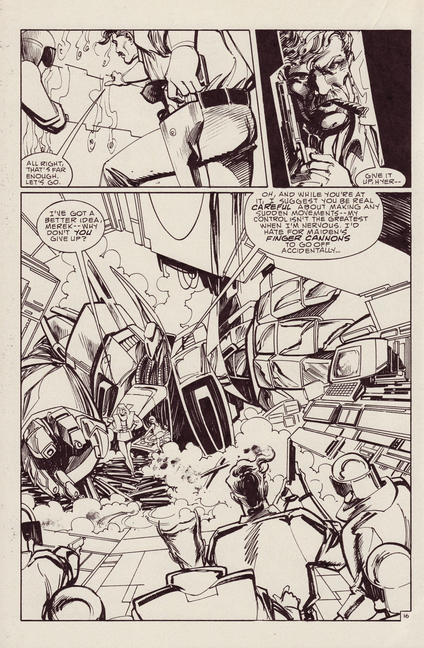 Read online Mecha comic -  Issue #3 - 18