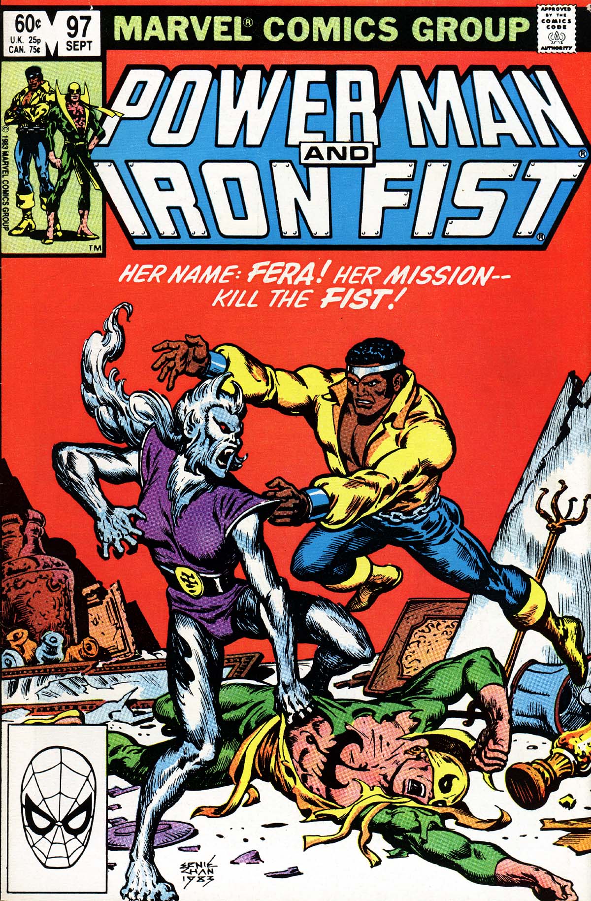 Read online Power Man and Iron Fist (1978) comic -  Issue #97 - 1