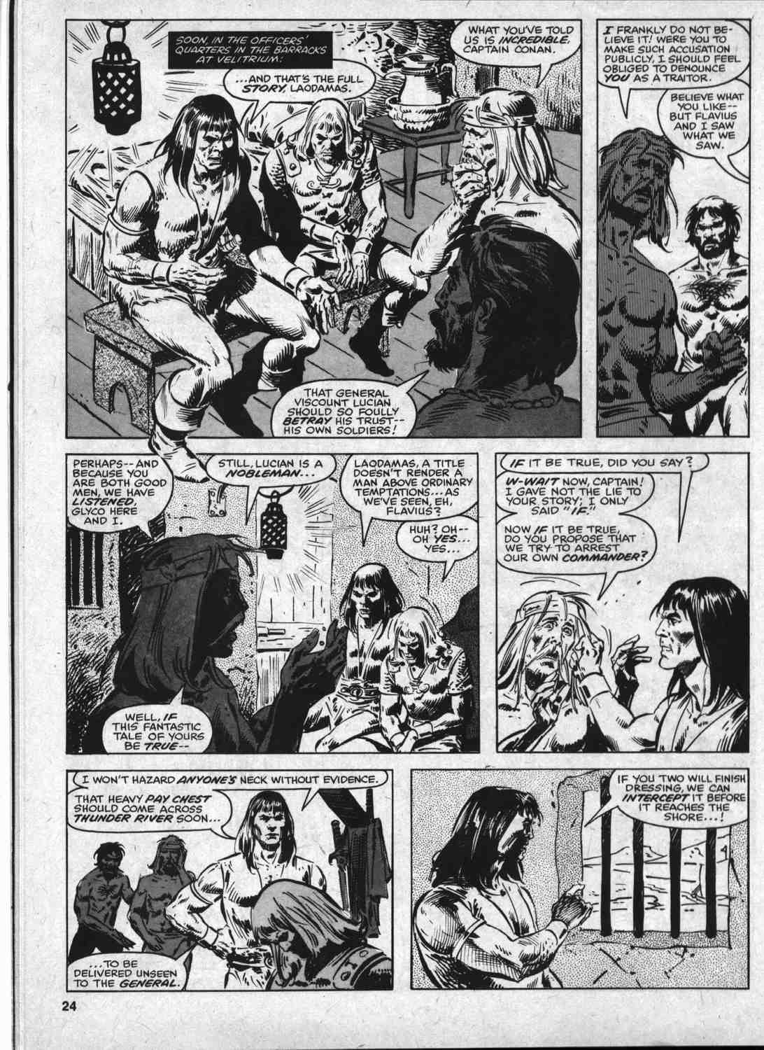 Read online The Savage Sword Of Conan comic -  Issue #46 - 23