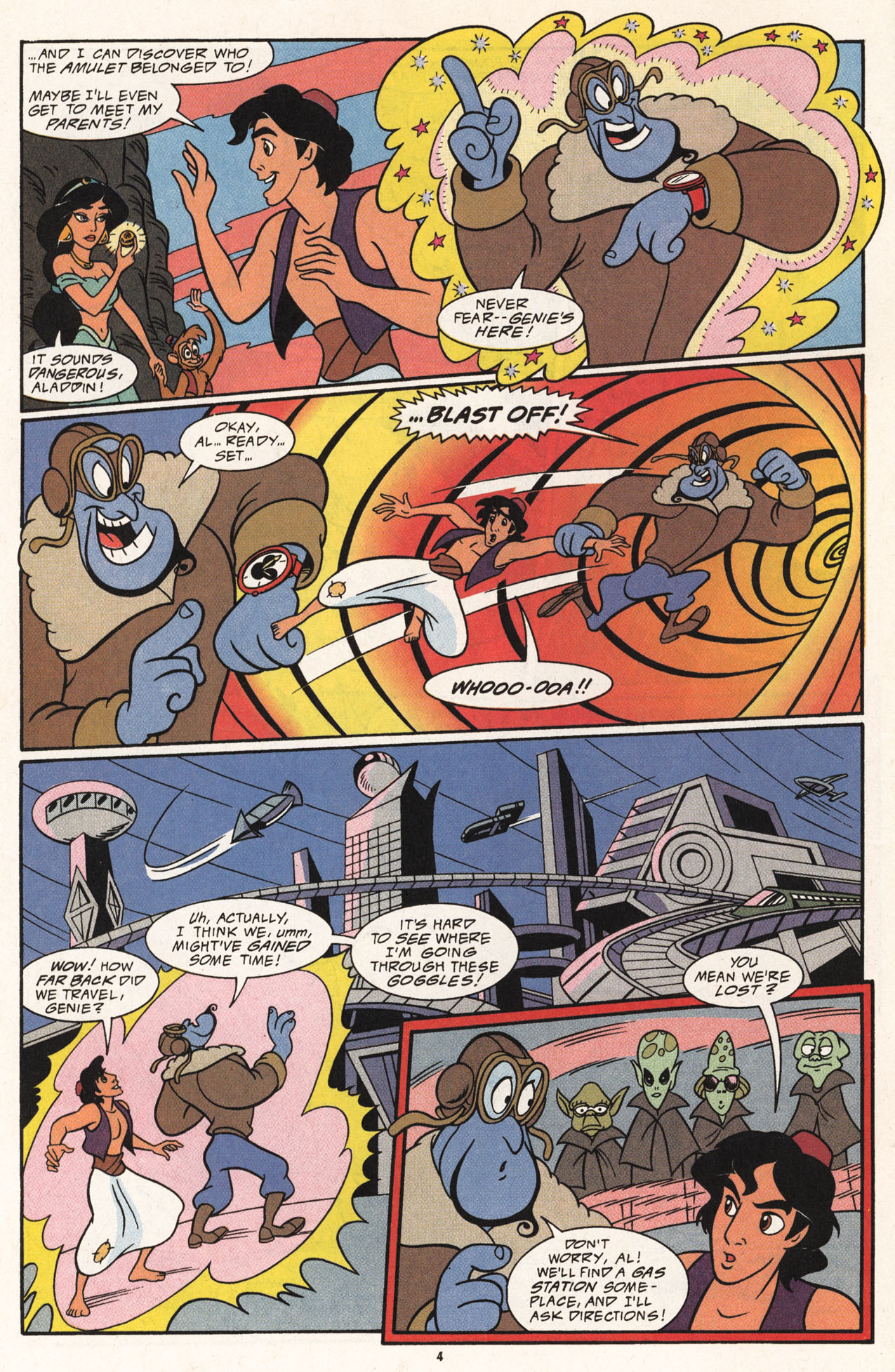 Read online Disney's Aladdin comic -  Issue #6 - 6