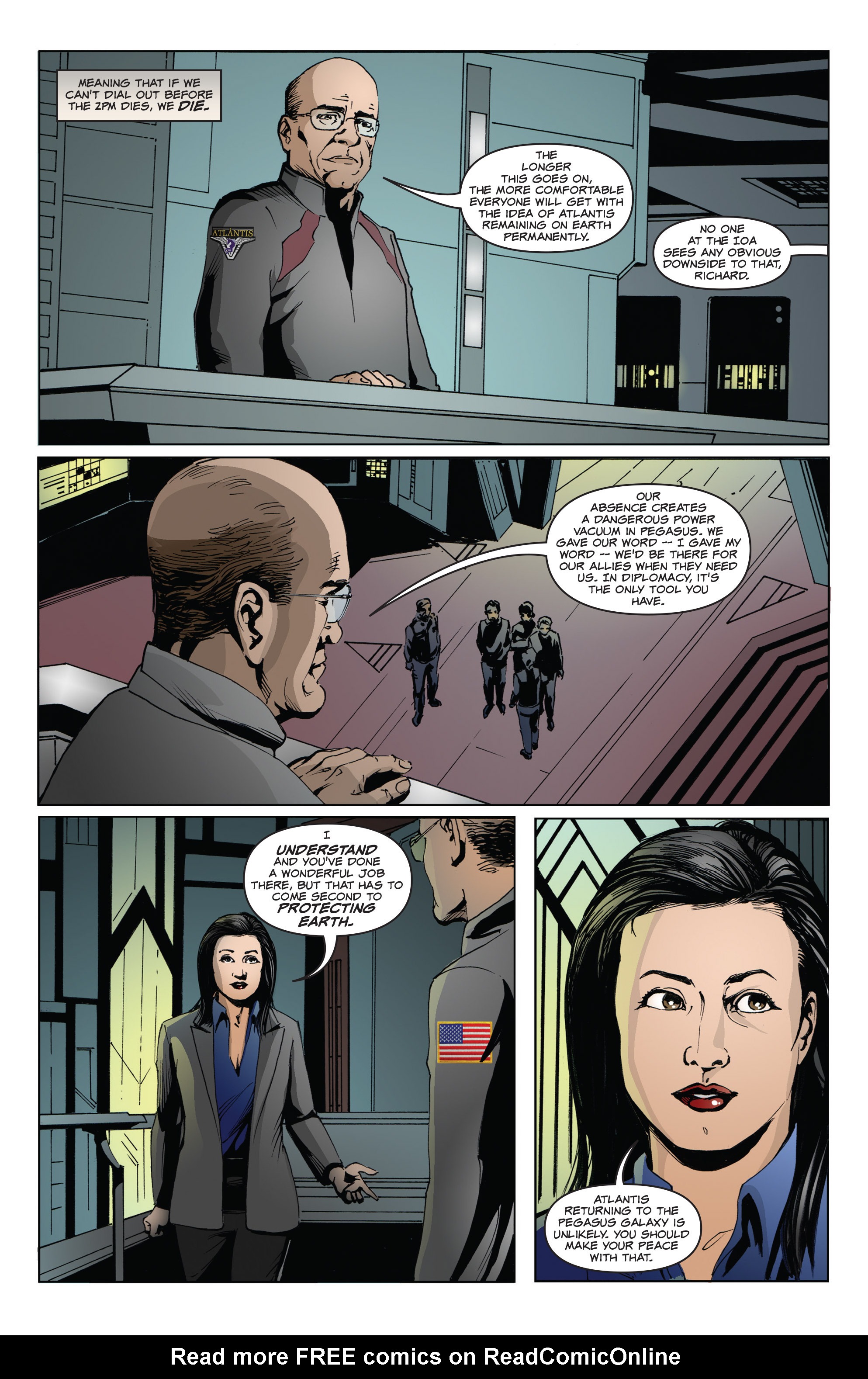 Read online Stargate Atlantis Back to Pegasus comic -  Issue #2 - 6