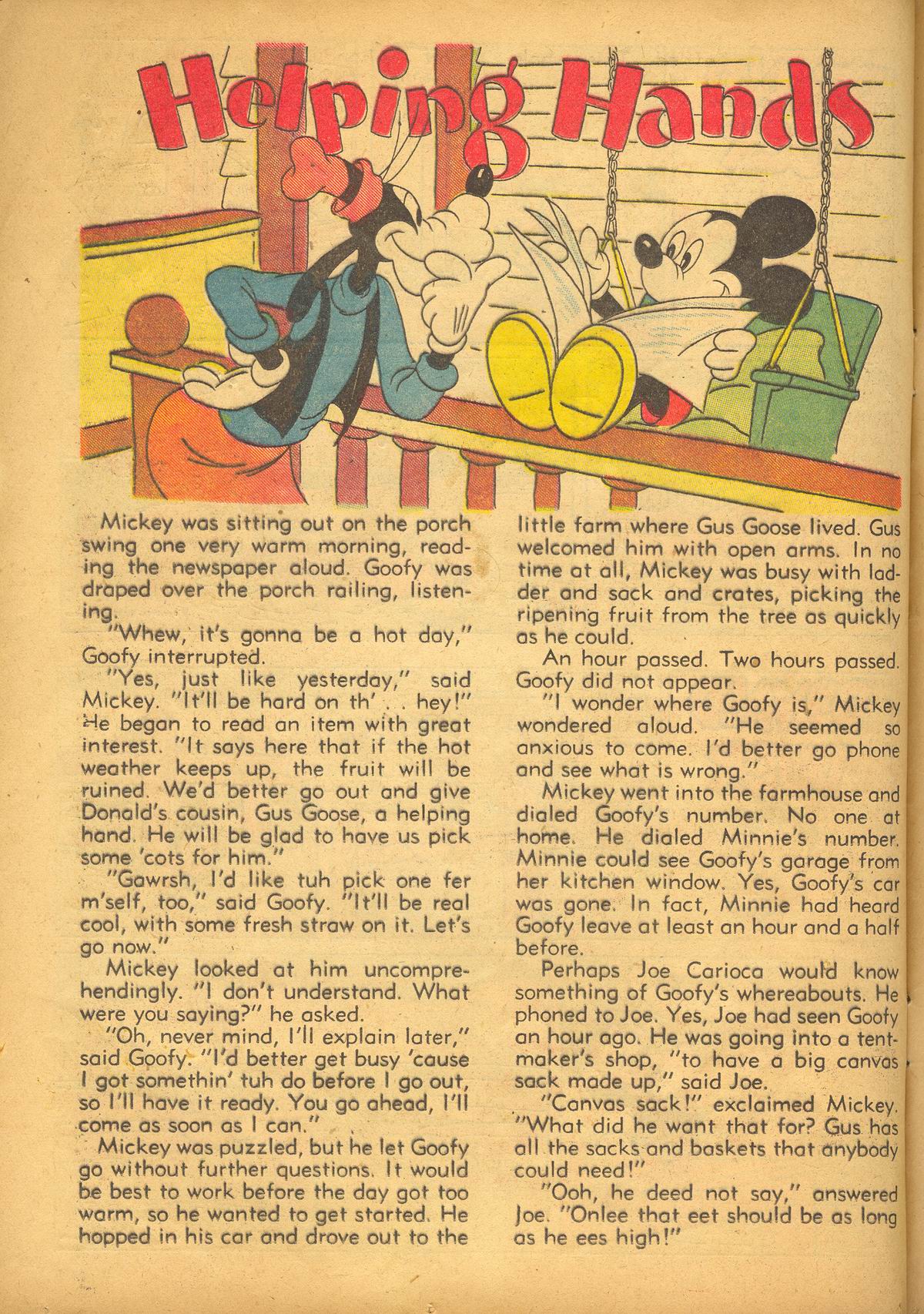 Read online Walt Disney's Comics and Stories comic -  Issue #58 - 24