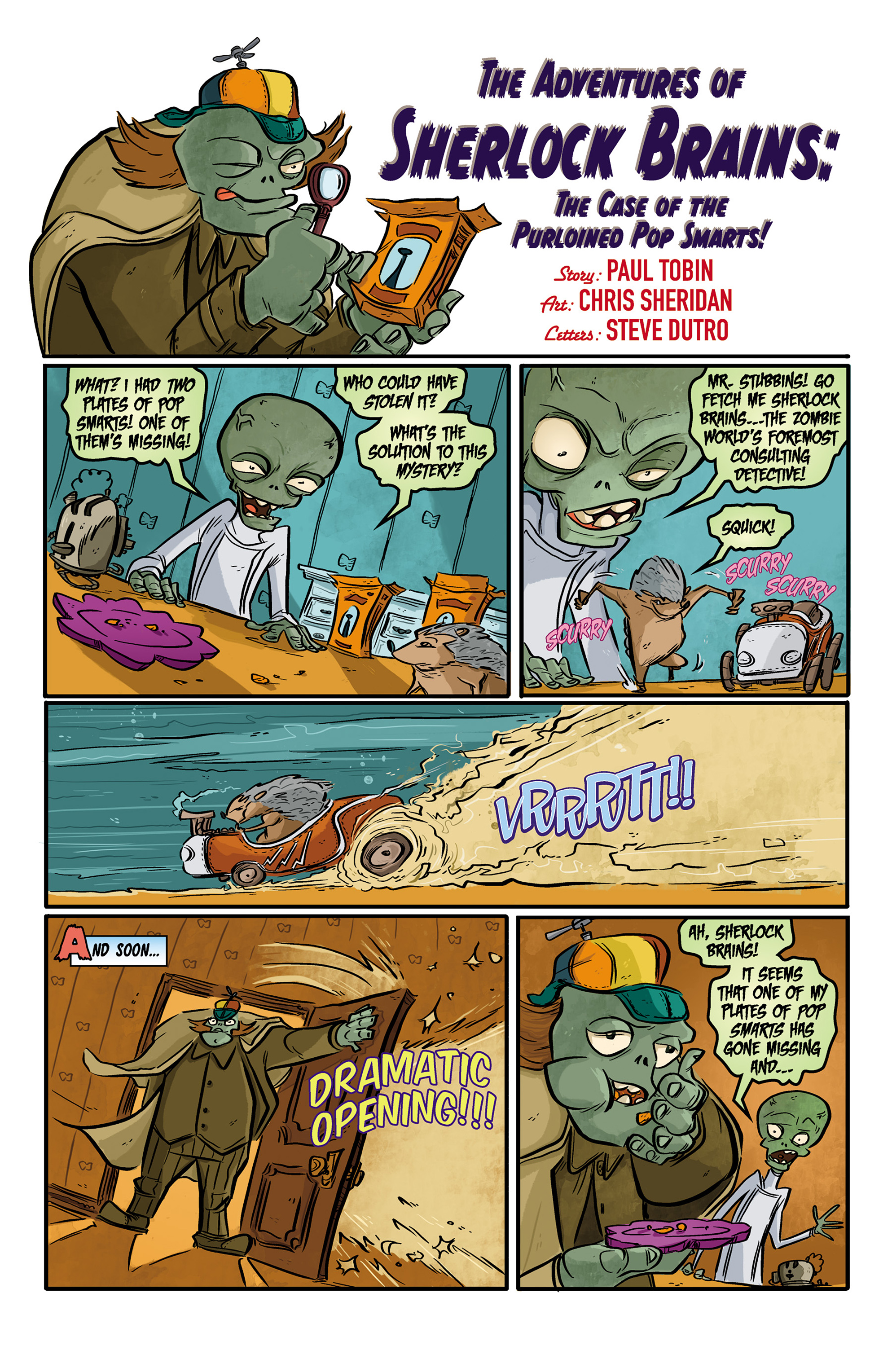 Read online Plants vs. Zombies: Boom Boom Mushroom comic -  Issue #11 - 25