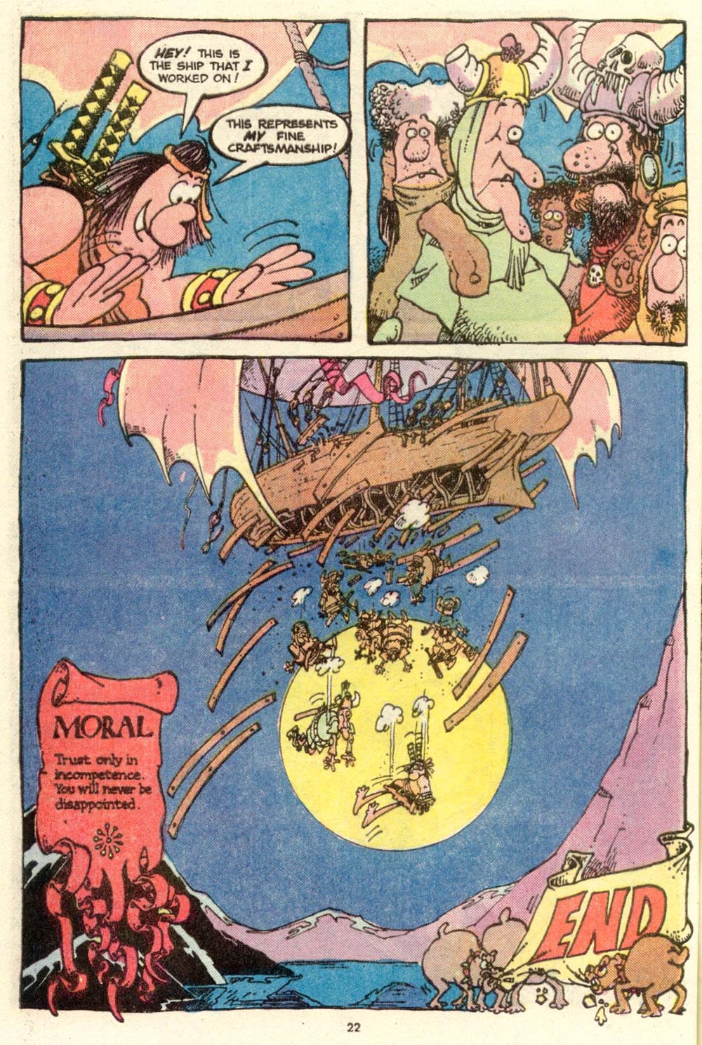 Read online Sergio Aragonés Groo the Wanderer comic -  Issue #16 - 23