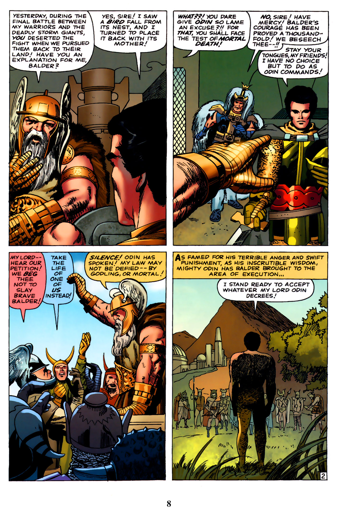 Read online Thor: Tales of Asgard by Stan Lee & Jack Kirby comic -  Issue #2 - 10