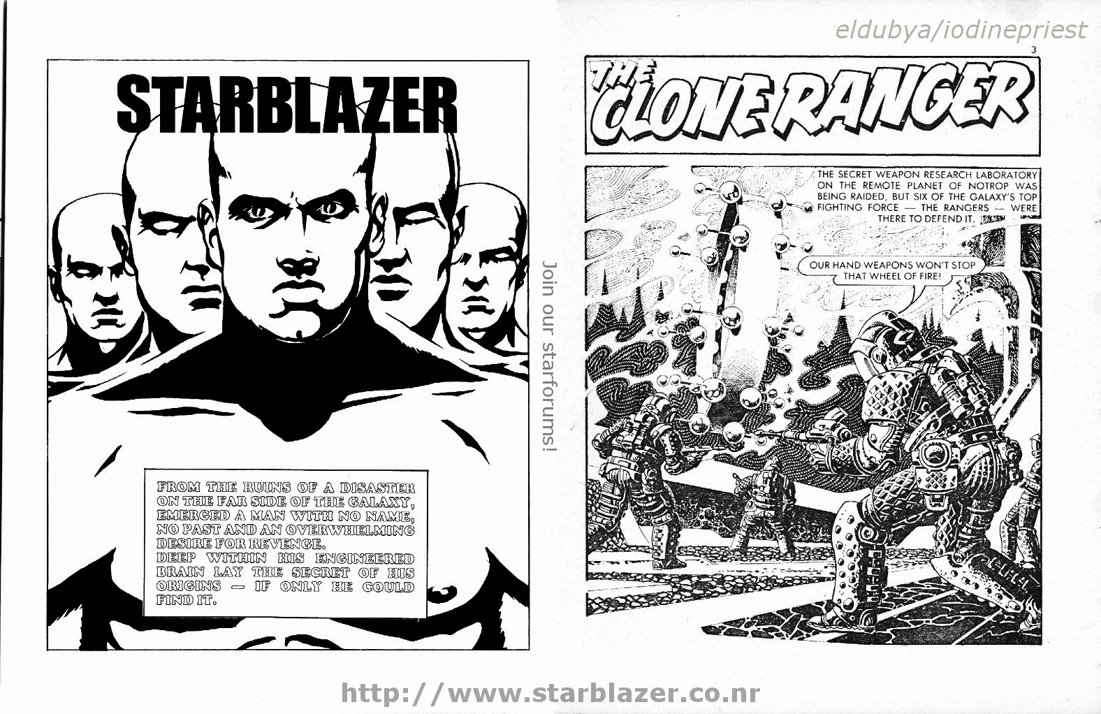 Read online Starblazer comic -  Issue #166 - 3