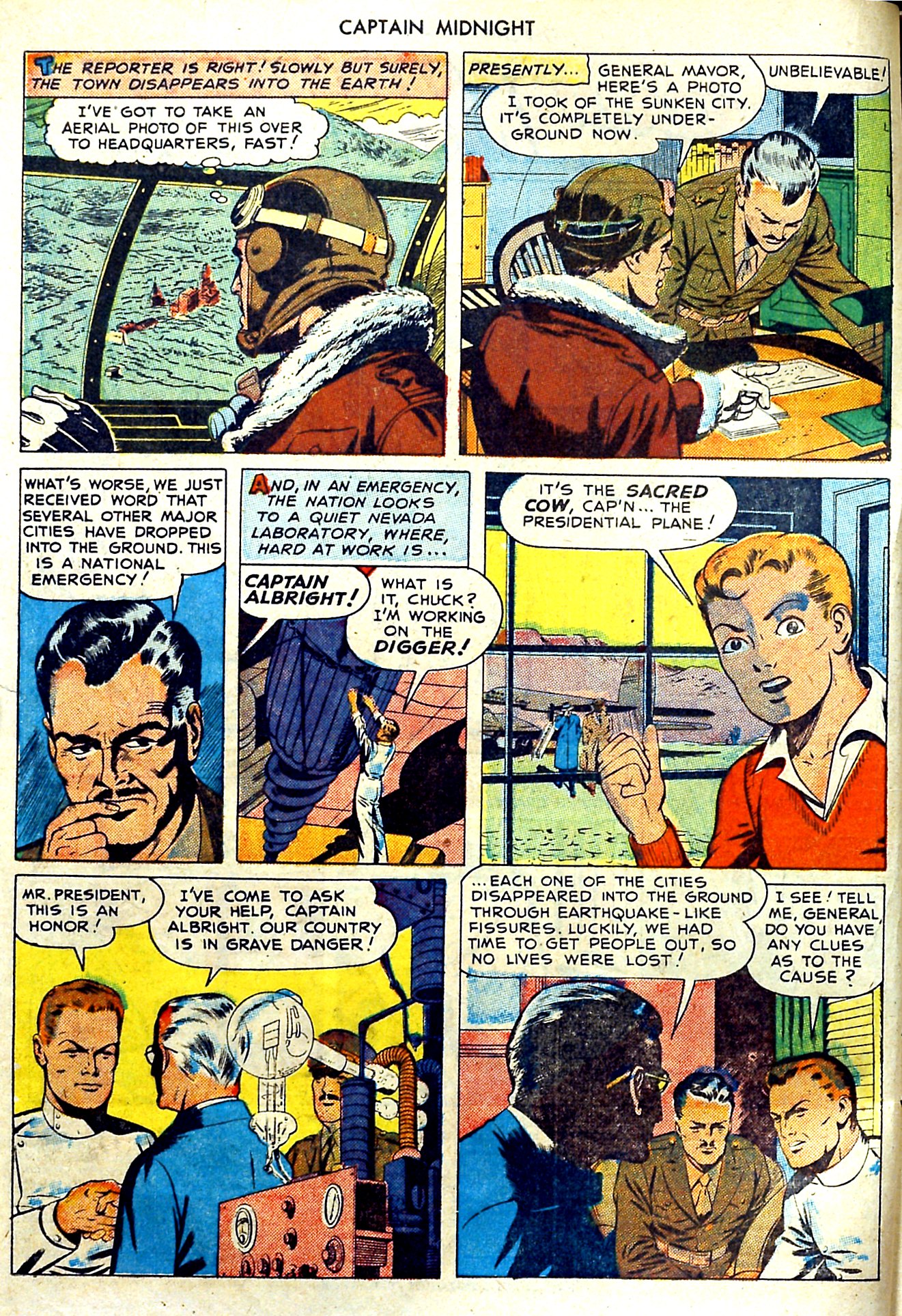Read online Captain Midnight (1942) comic -  Issue #56 - 4