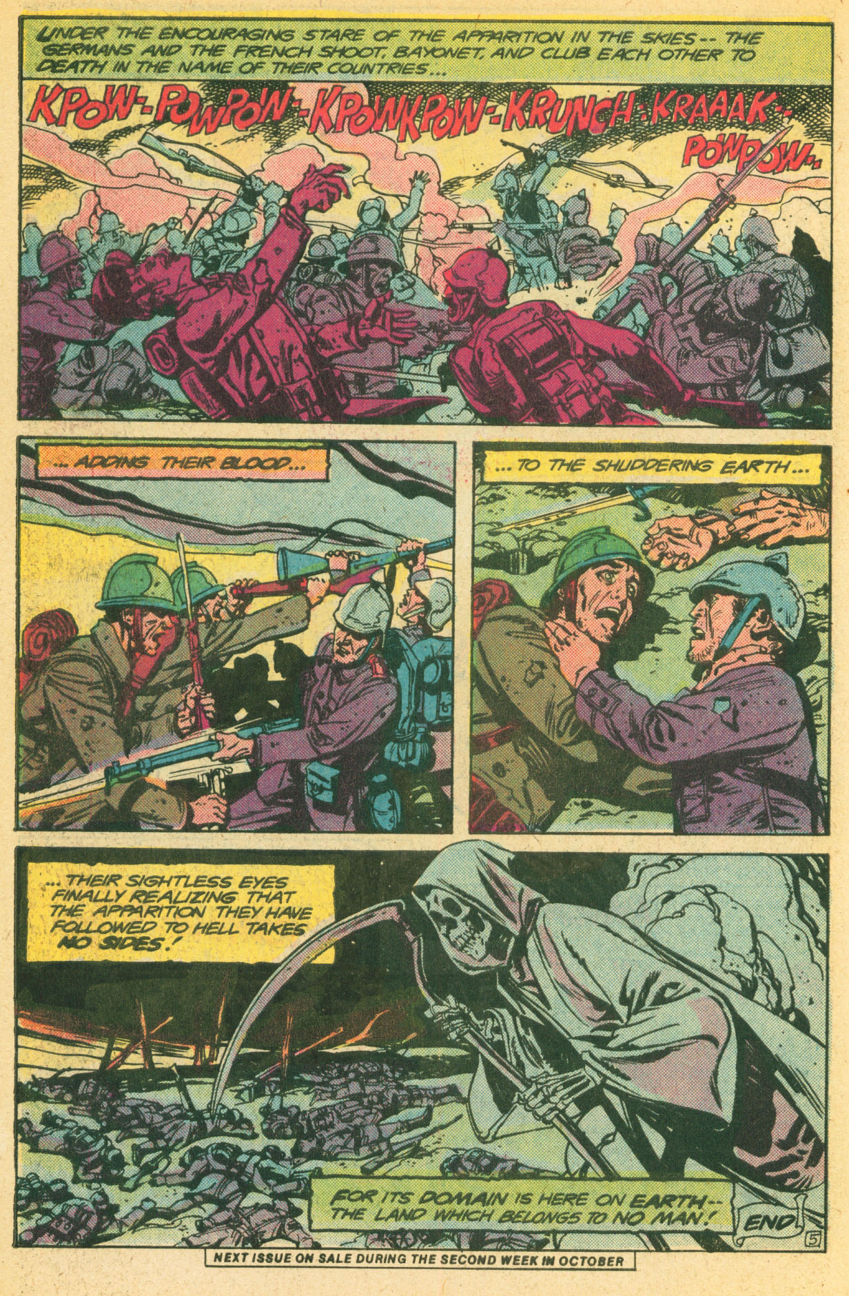 Read online Weird War Tales (1971) comic -  Issue #94 - 27