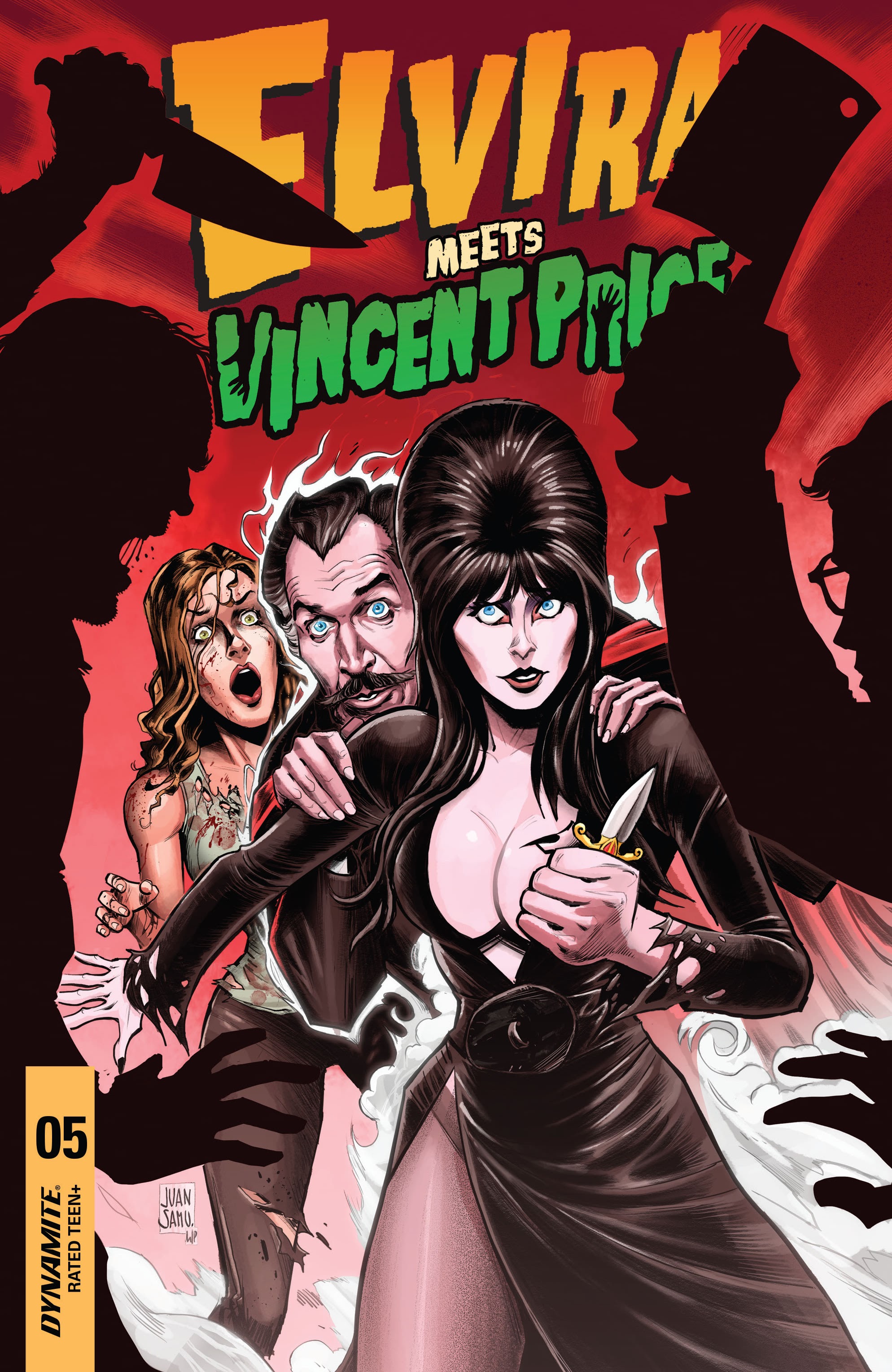 Read online Elvira Meets Vincent Price comic -  Issue #5 - 2