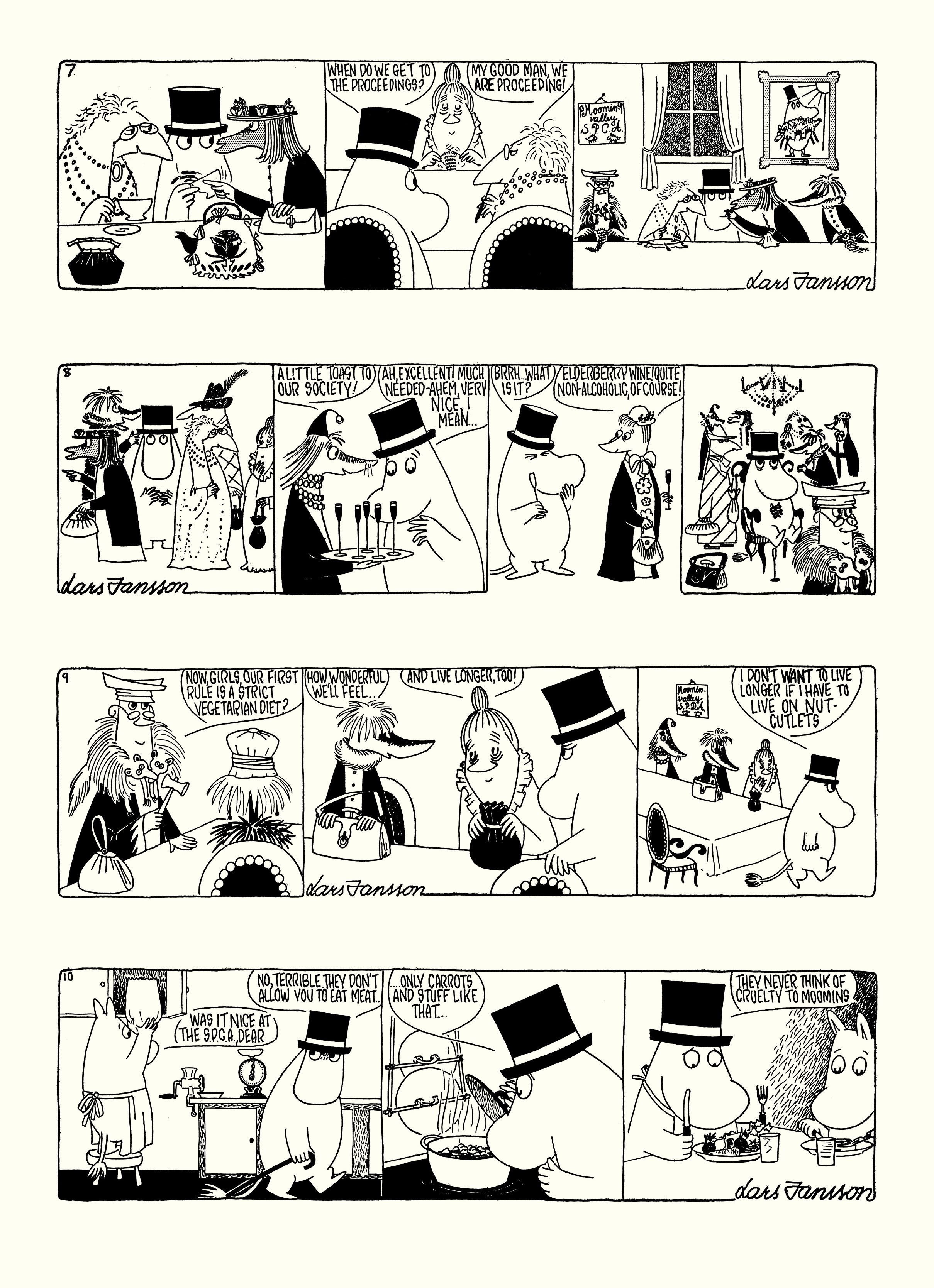Read online Moomin: The Complete Lars Jansson Comic Strip comic -  Issue # TPB 6 - 70