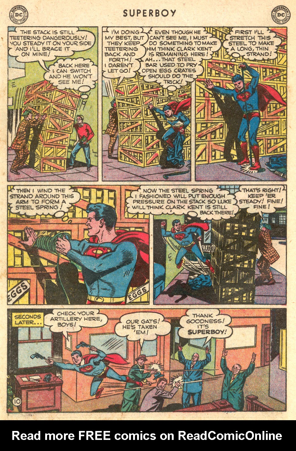 Read online Superboy (1949) comic -  Issue #17 - 24