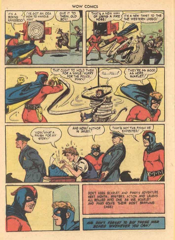 Read online Wow Comics comic -  Issue #26 - 28