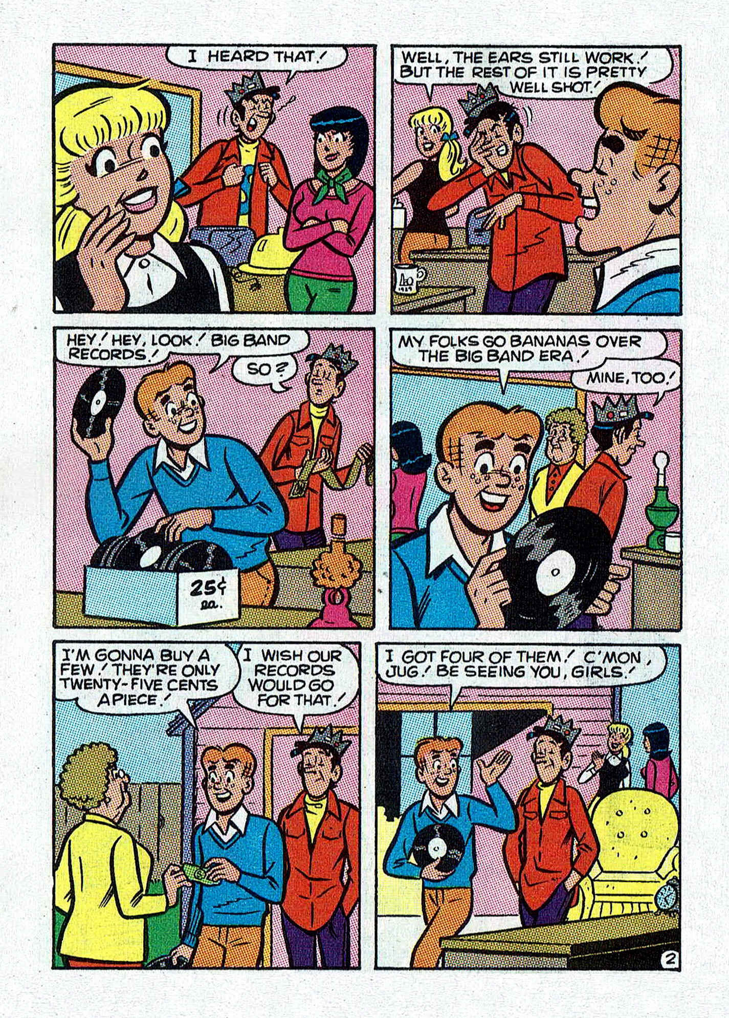 Read online Jughead Jones Comics Digest comic -  Issue #75 - 56